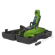 Short Chassis Trolley Jack with Storage Case 2 Tonne - Green [1050CXDHV]