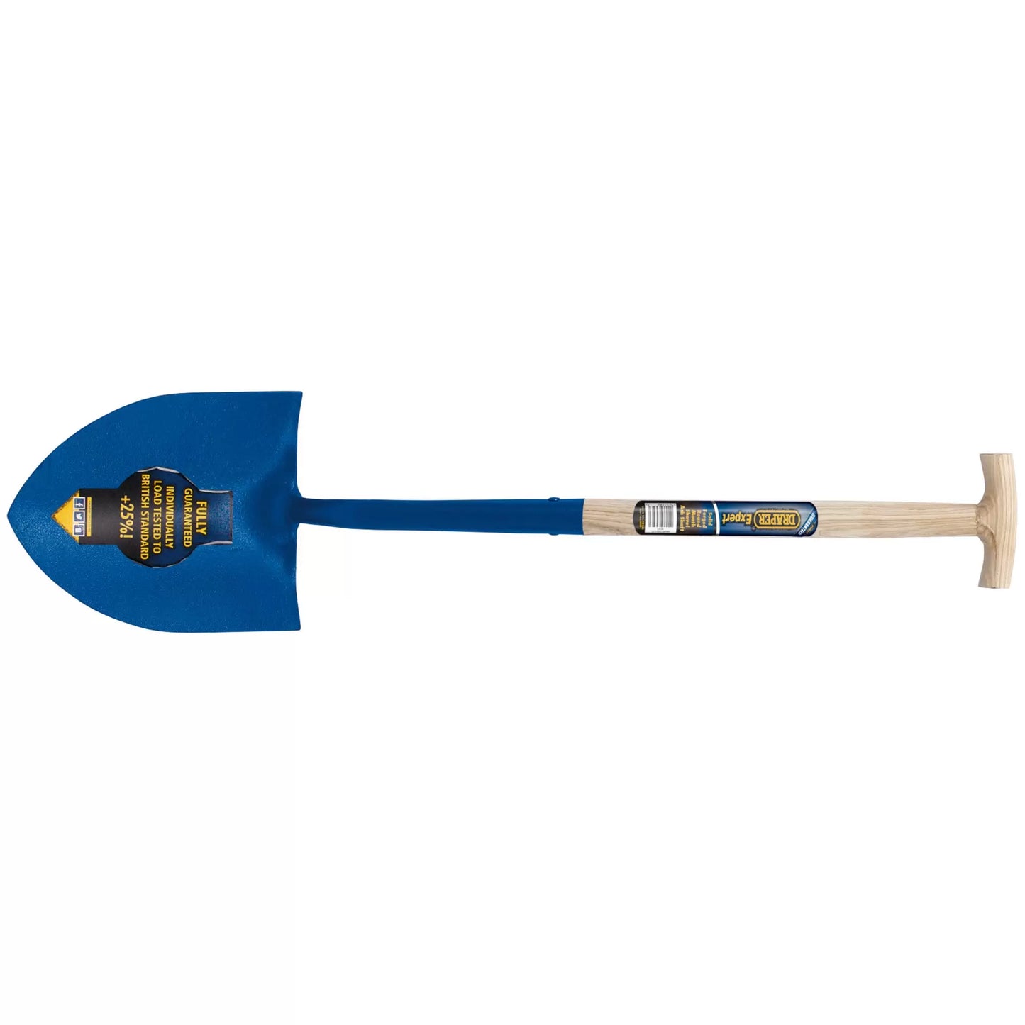 Draper Tools - 10875 - Draper Expert Contractors Round Mouth No.2 Shovel with Ash Shaft and T-Handle