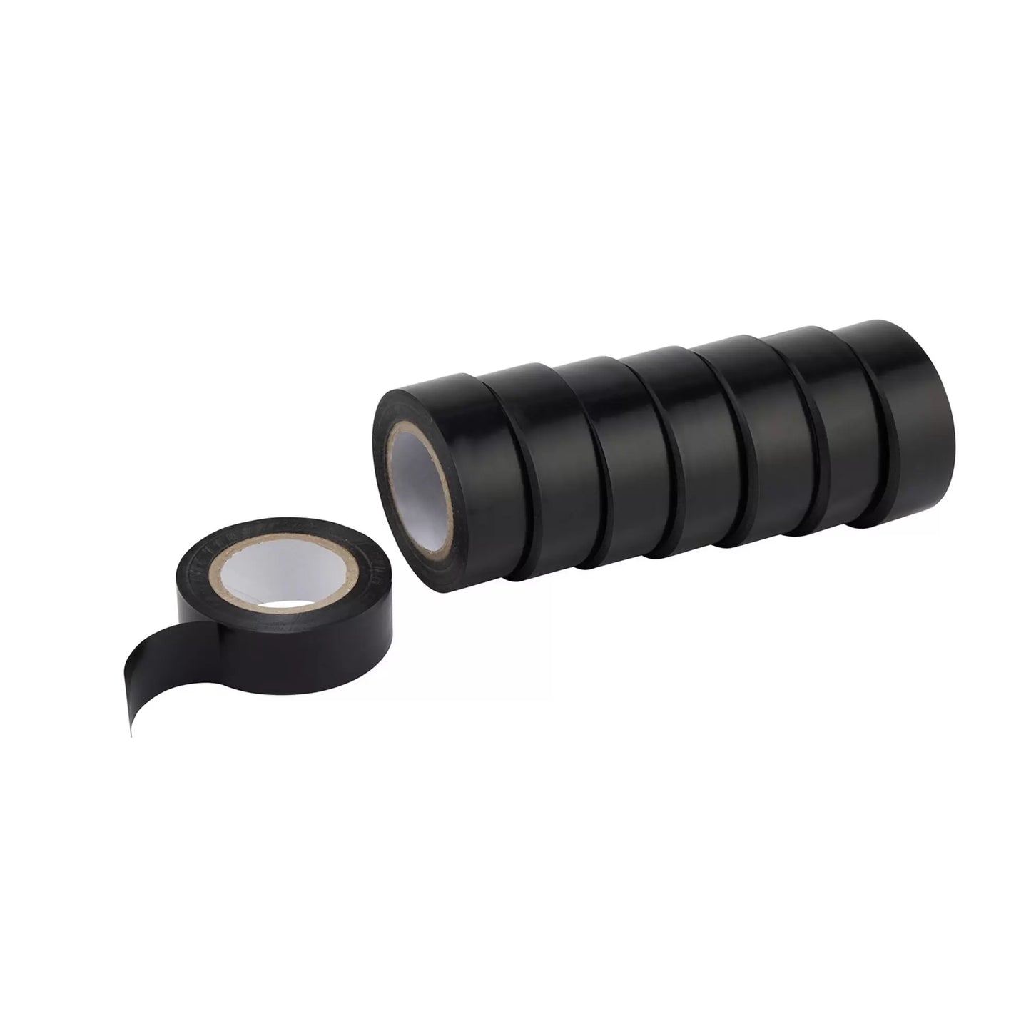 Draper Tools - 11910 - Draper Expert Insulation Tape, 10m x 19mm, Black (Pack of 8)