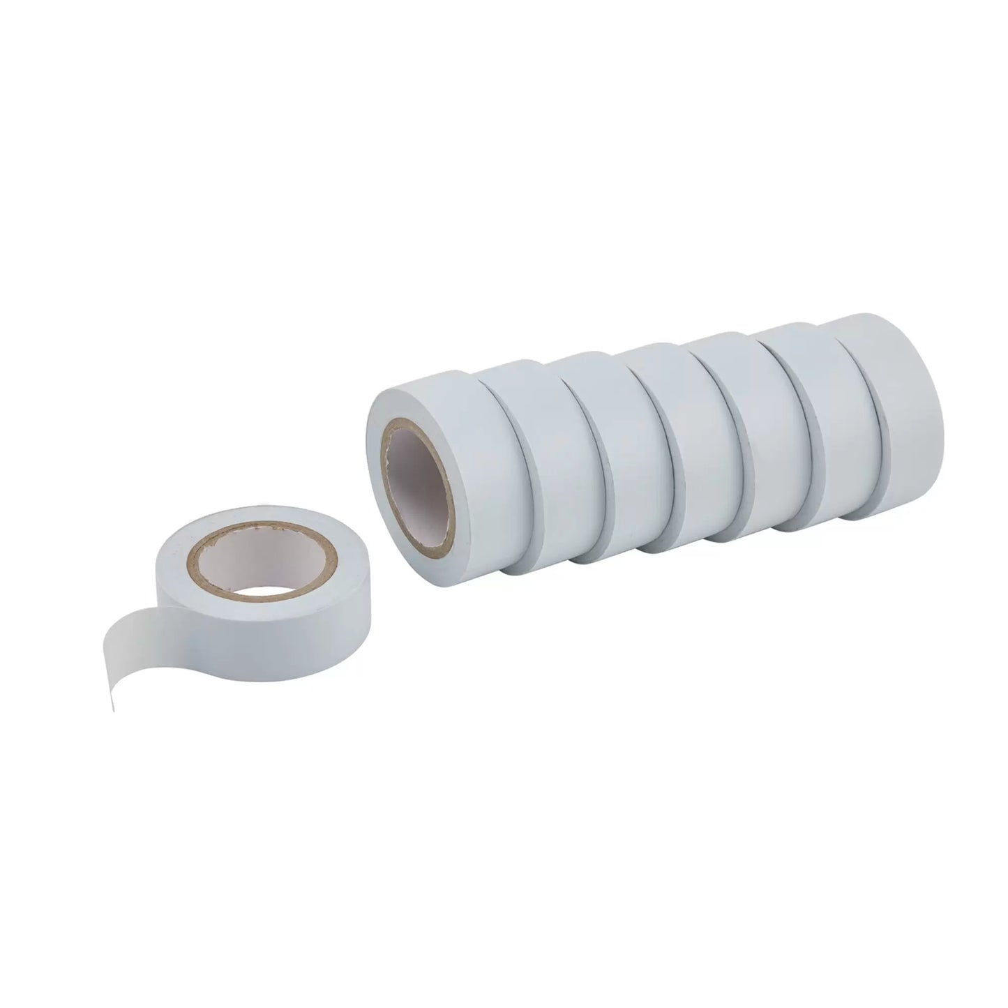 Draper Tools - 11911 - Draper Expert Insulation Tape to BSEN60454/Type2, 10m x 19mm, White (Pack of 8)