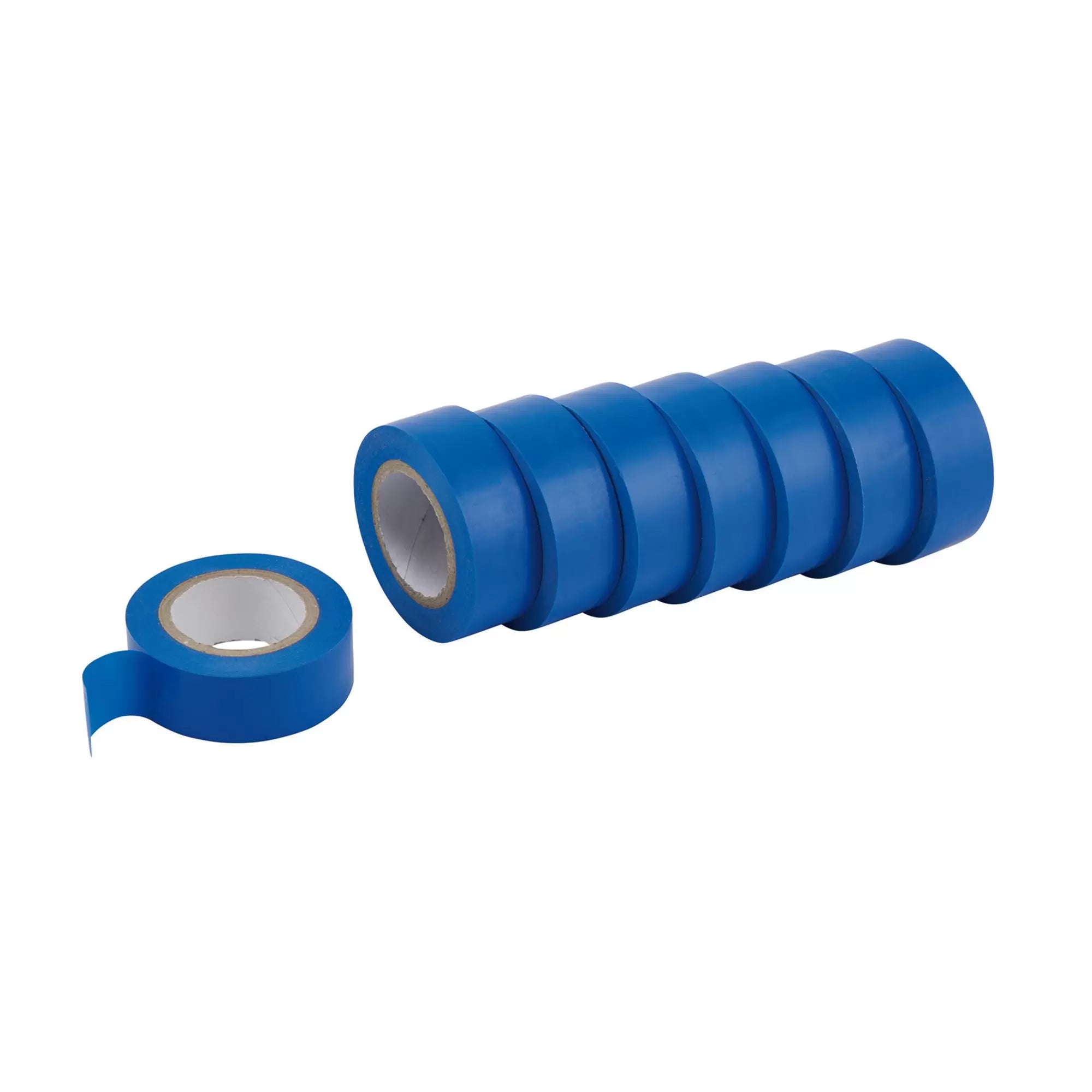 Draper Tools - 11915 - Draper Expert Insulation Tape to BSEN60454/Type2, 10m x 19mm, Blue (Pack of 8)
