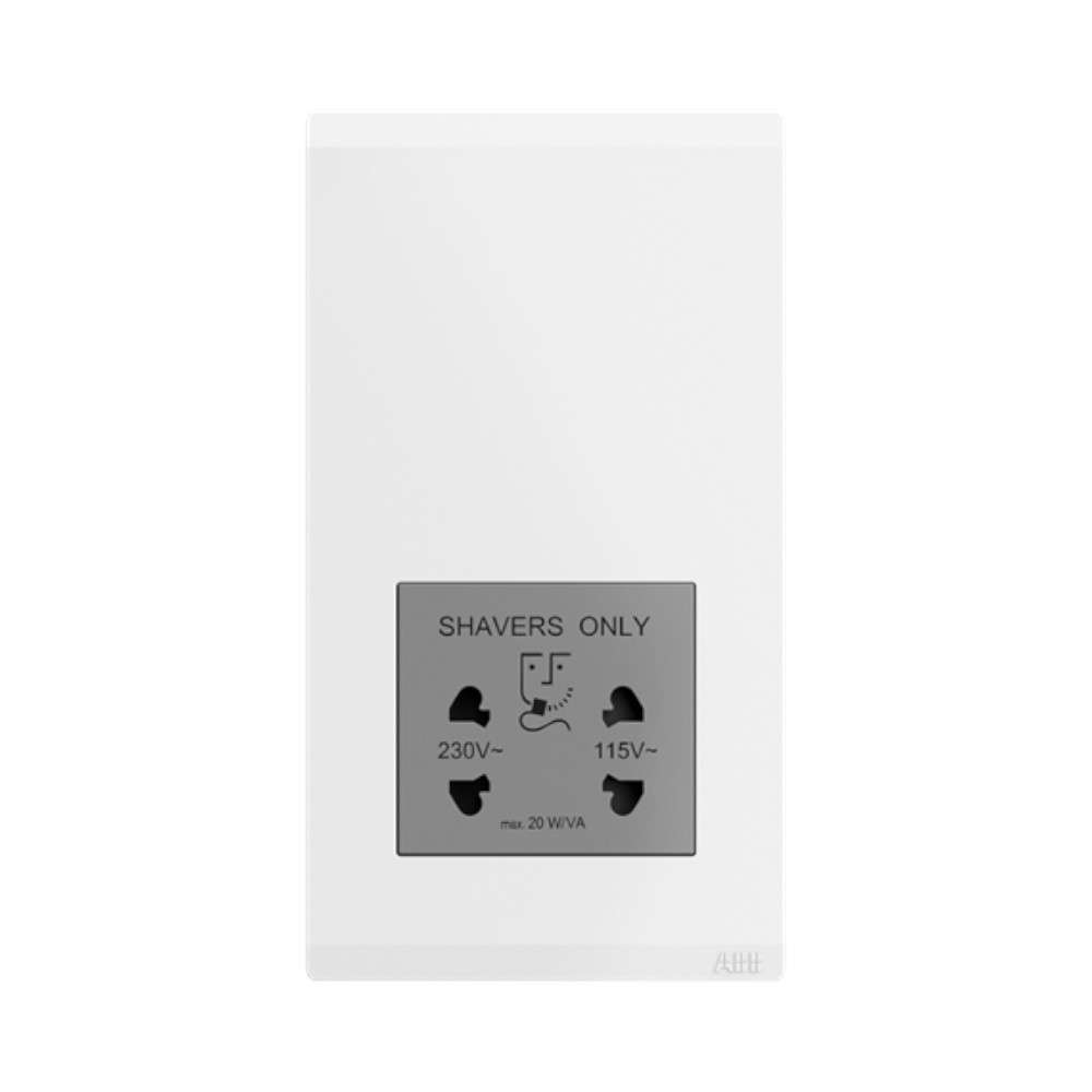 ABB Shaver Socket, Inora BL401, White