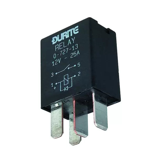 Durite 3-727-51 - Relay Micro Make/Break 30 amp 12 volt Sealed with Diode bg100