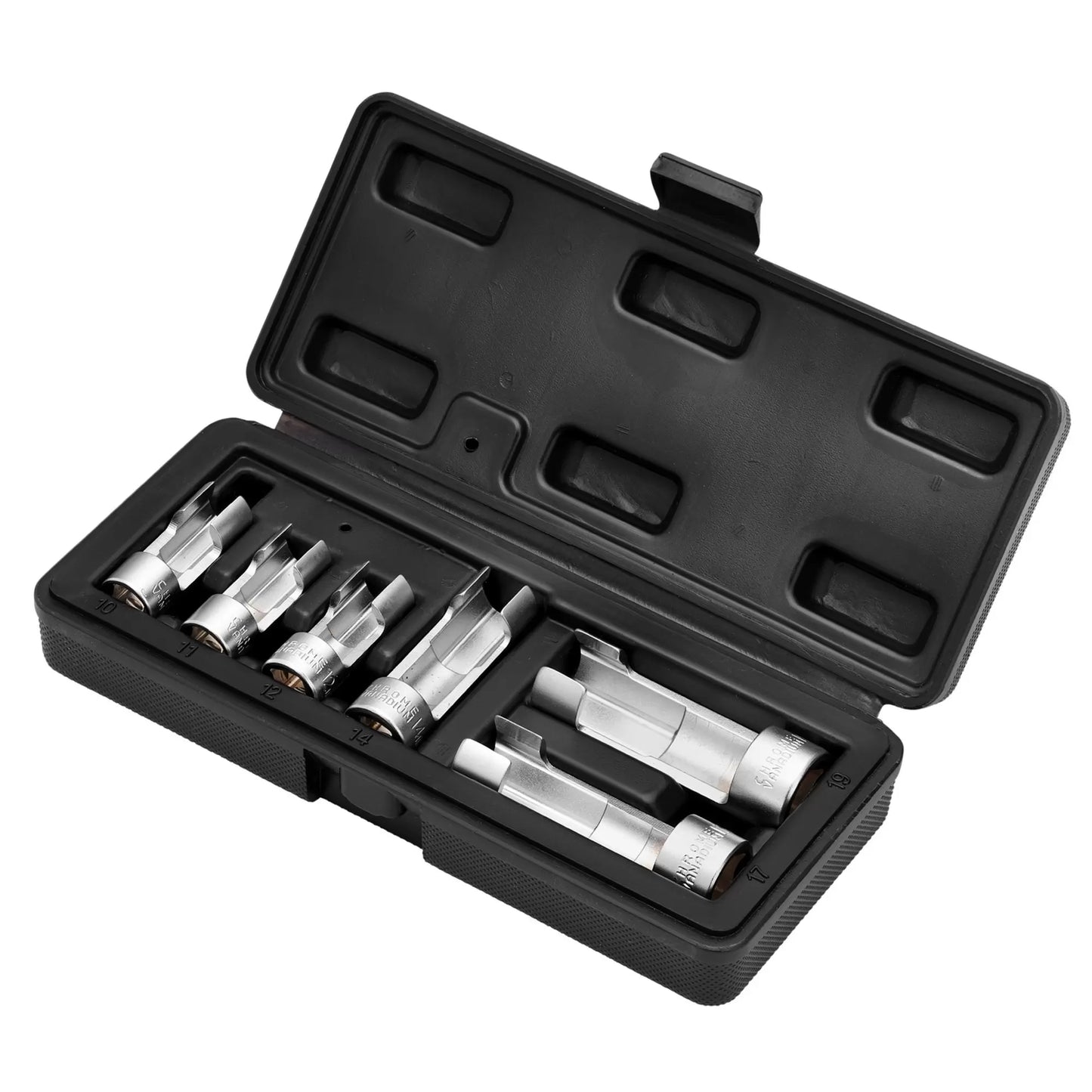 Draper Tools - 12401 - Temperature Sensor Socket Set, 1/2" and 3/8" Sq. Dr. (6 Piece)