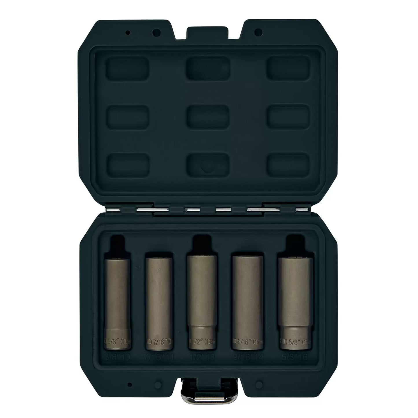 Draper Tools - 12423 - Wheel Nut Double Socket Set, 3/8" Sq. Dr. (5 Piece)