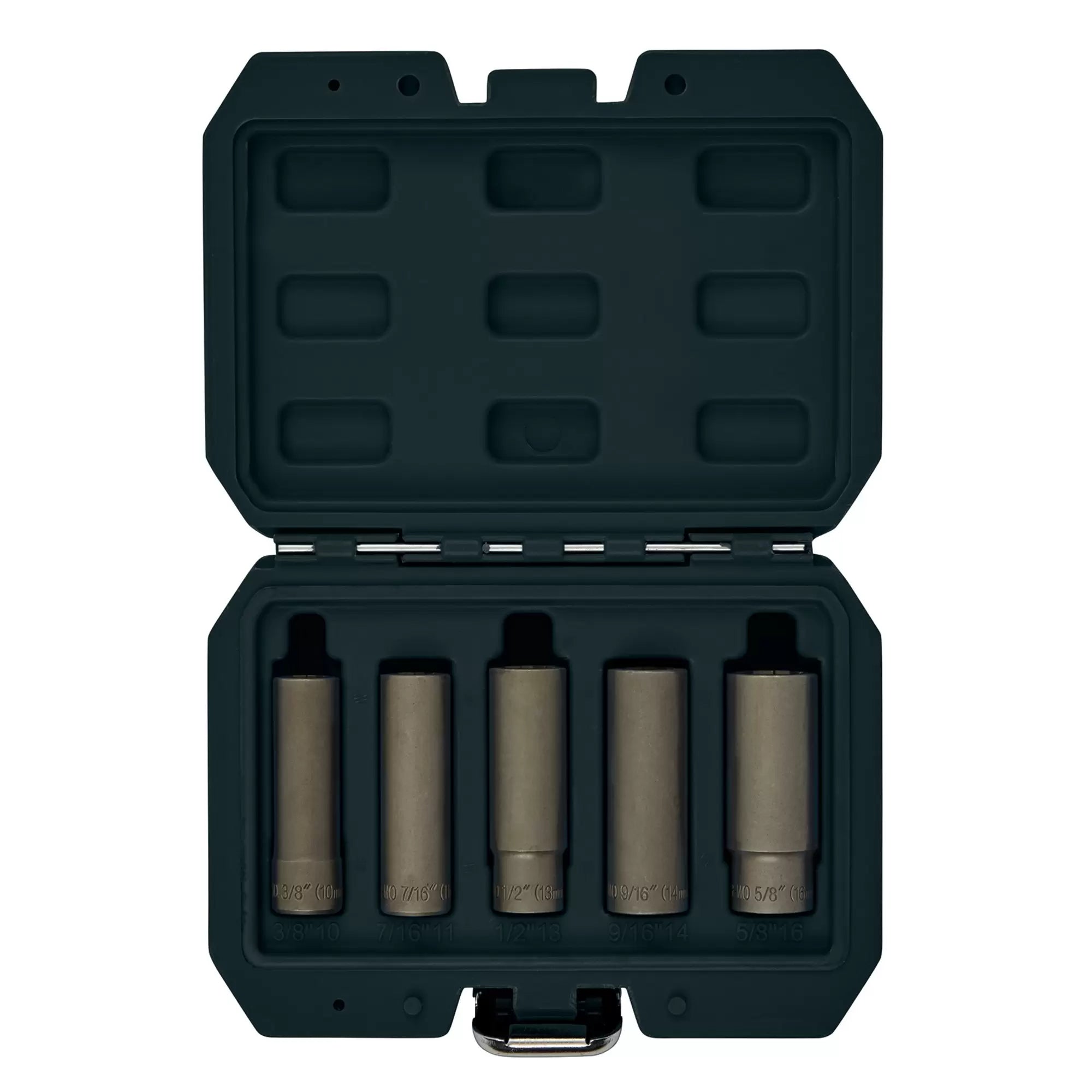 Draper Tools - 12423 - Wheel Nut Double Socket Set, 3/8" Sq. Dr. (5 Piece)