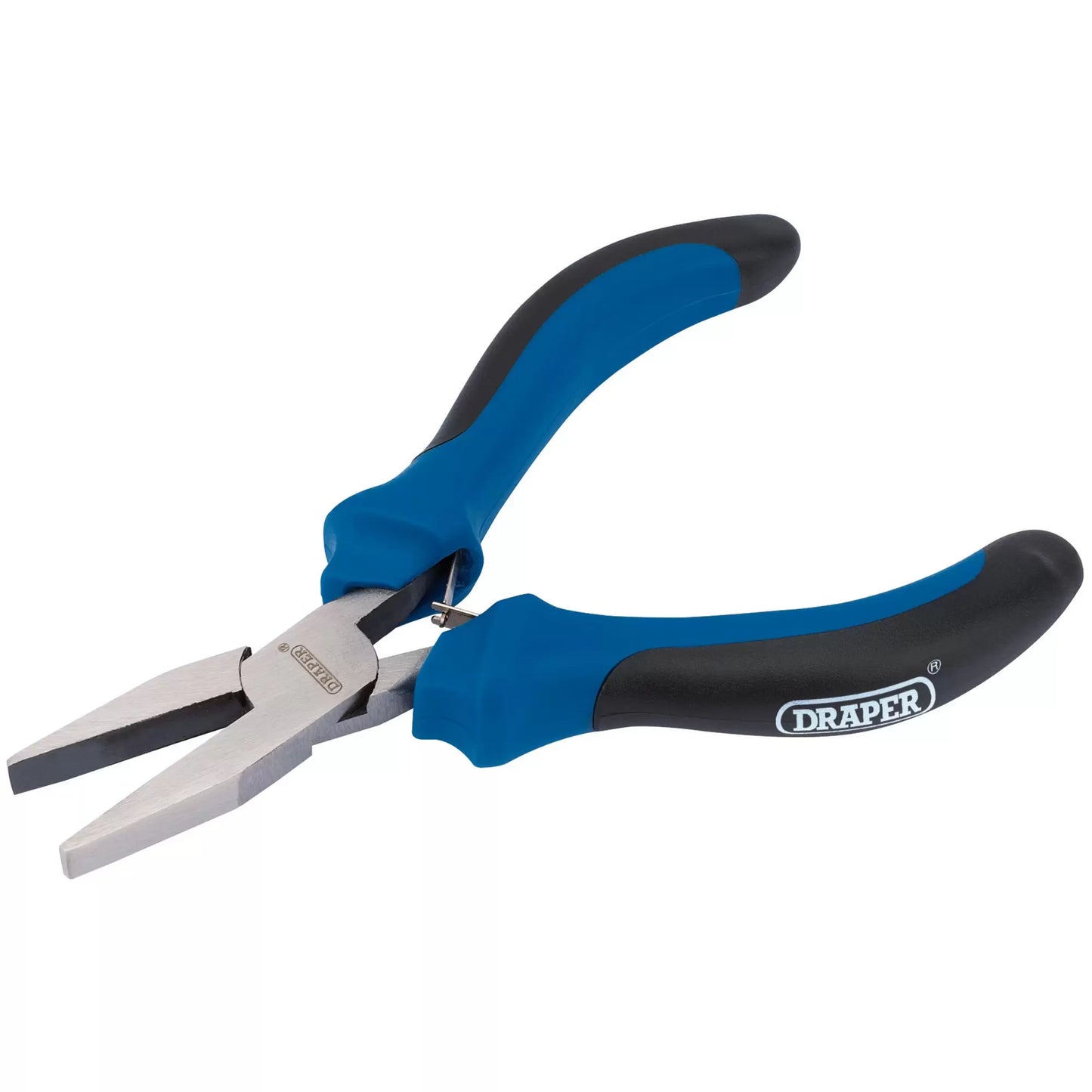Draper Tools - 12536 - Soft Grip Flat Nose Mini Pliers, 115mm