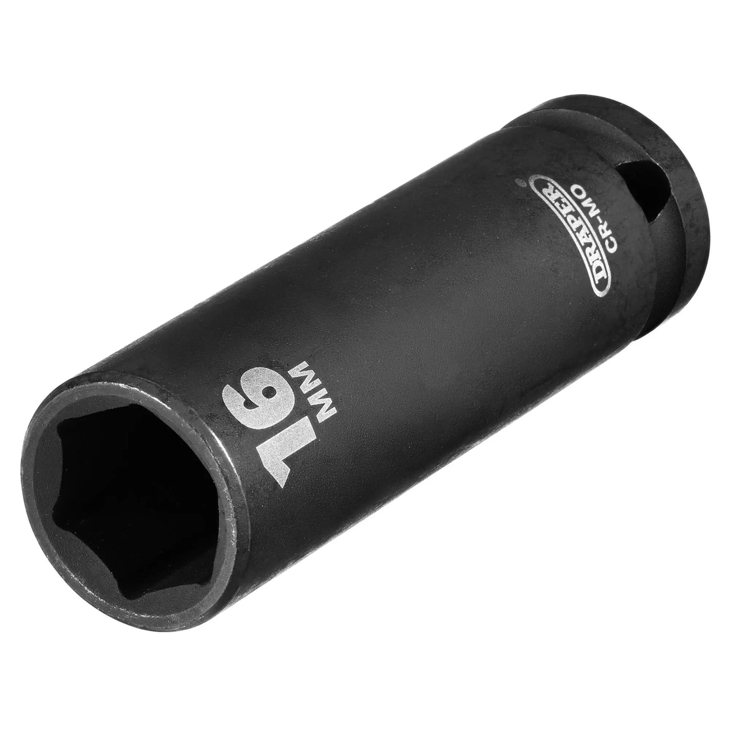 Draper Tools - 12742 - Draper HI-TORQ® Deep Impact Socket, 1/2" Sq. Dr., 16mm
