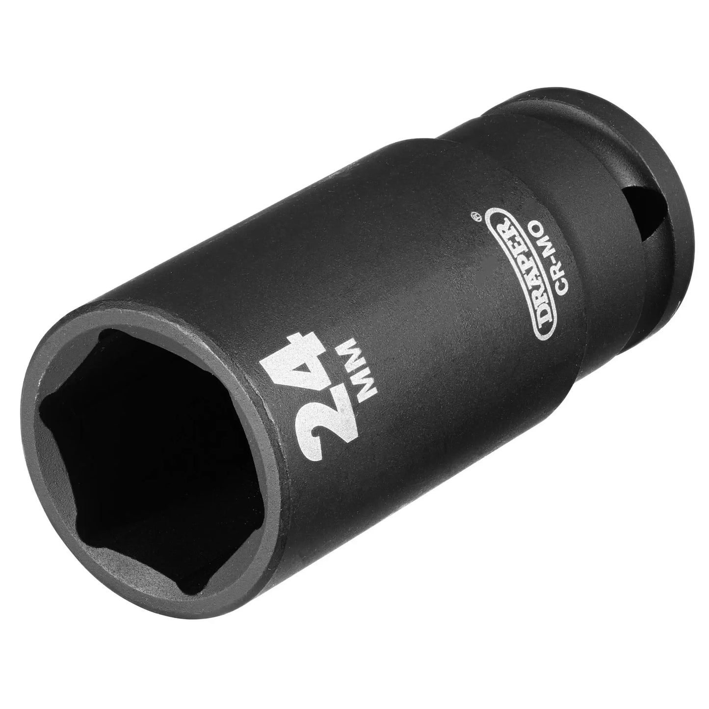 Draper Tools - 12746 - Draper HI-TORQ® Deep Impact Socket, 1/2" Sq. Dr., 24mm