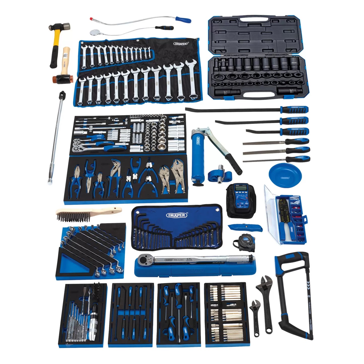 Draper Tools - 12871 - Automotive Technicians Tool Kit (281 Piece)