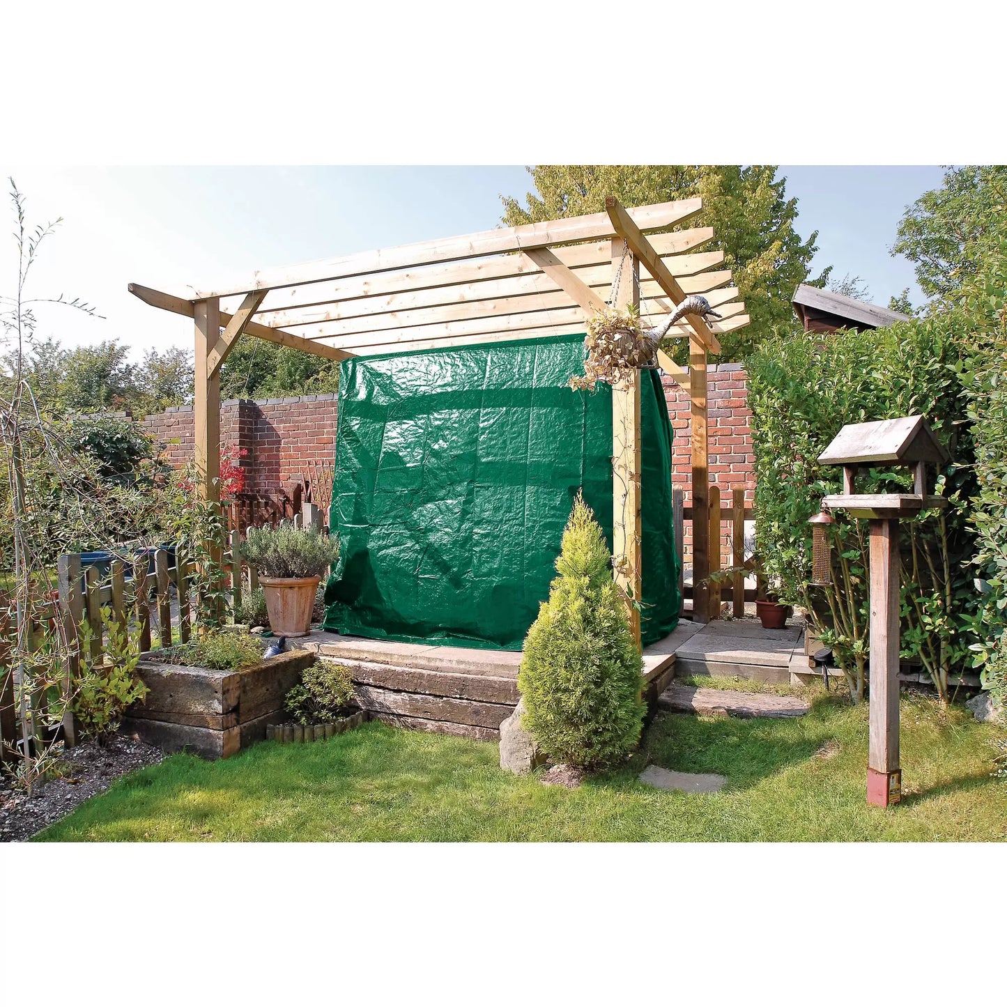 Draper Tools - 12917 - Three Seat Swing Seat/Hammock Seat Cover, 2260 x 1450 x 2180mm