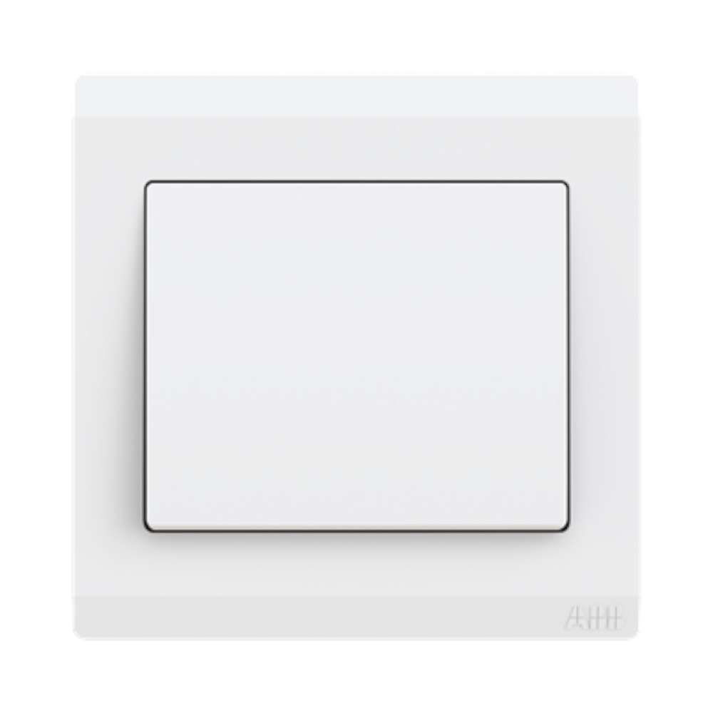 ABB 1 Gang 1 Way 10Amp Switch, Inora BL101, White
