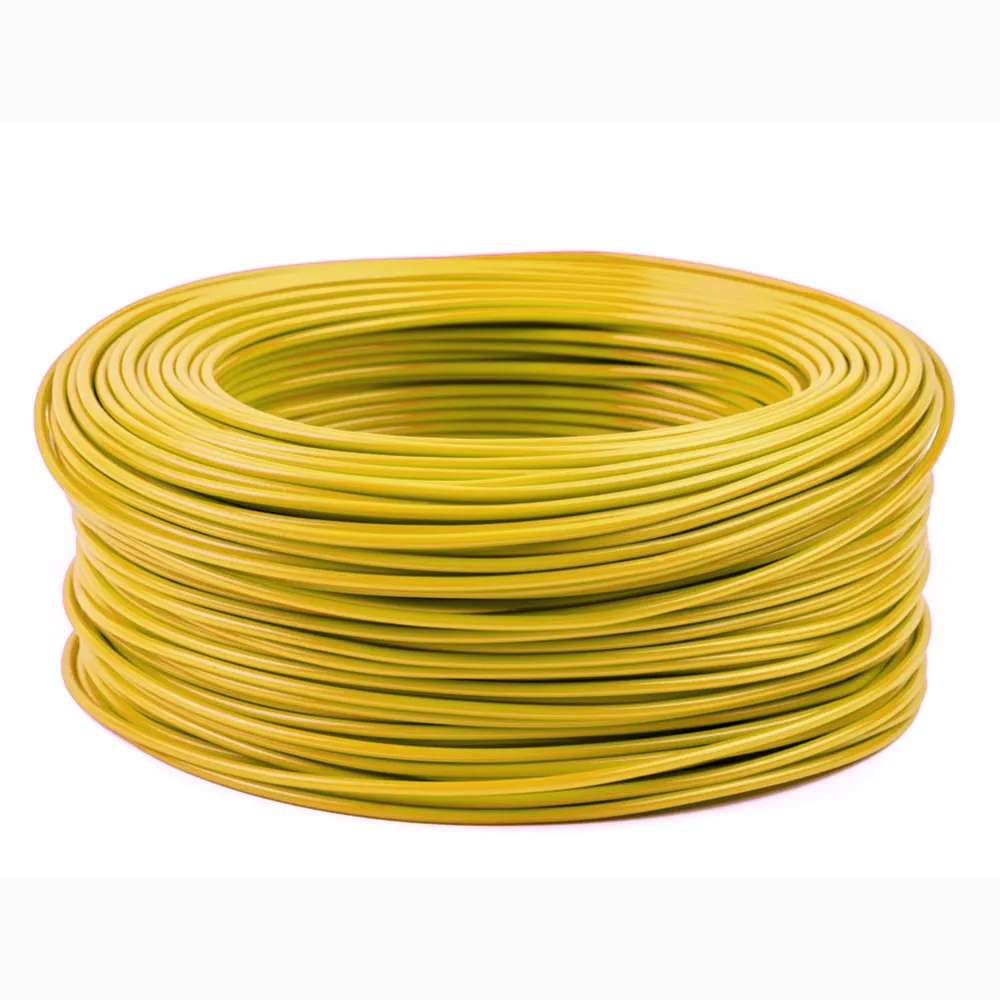 Ducab 6mm x 100 Yard PVC Single Core Cable - Yellow