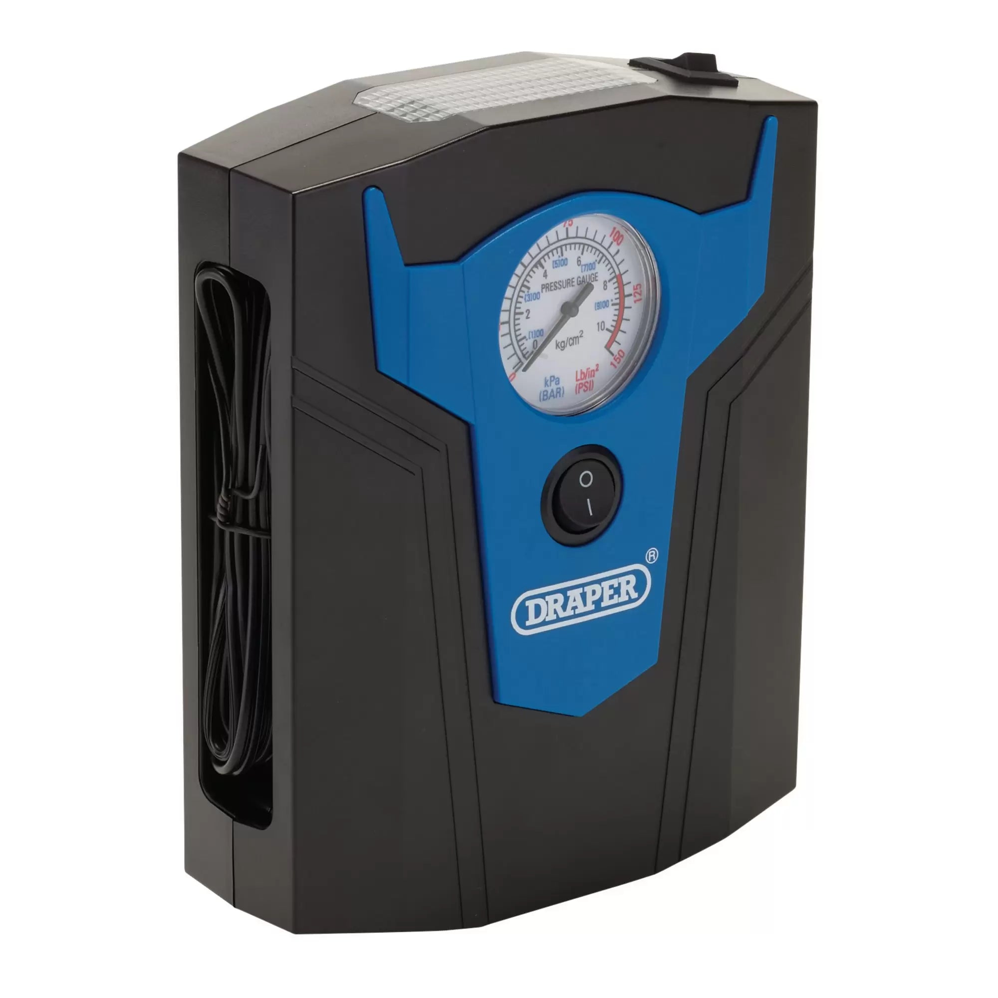 Draper Tools - 13274 - 12V Analogue Tyre Inflator