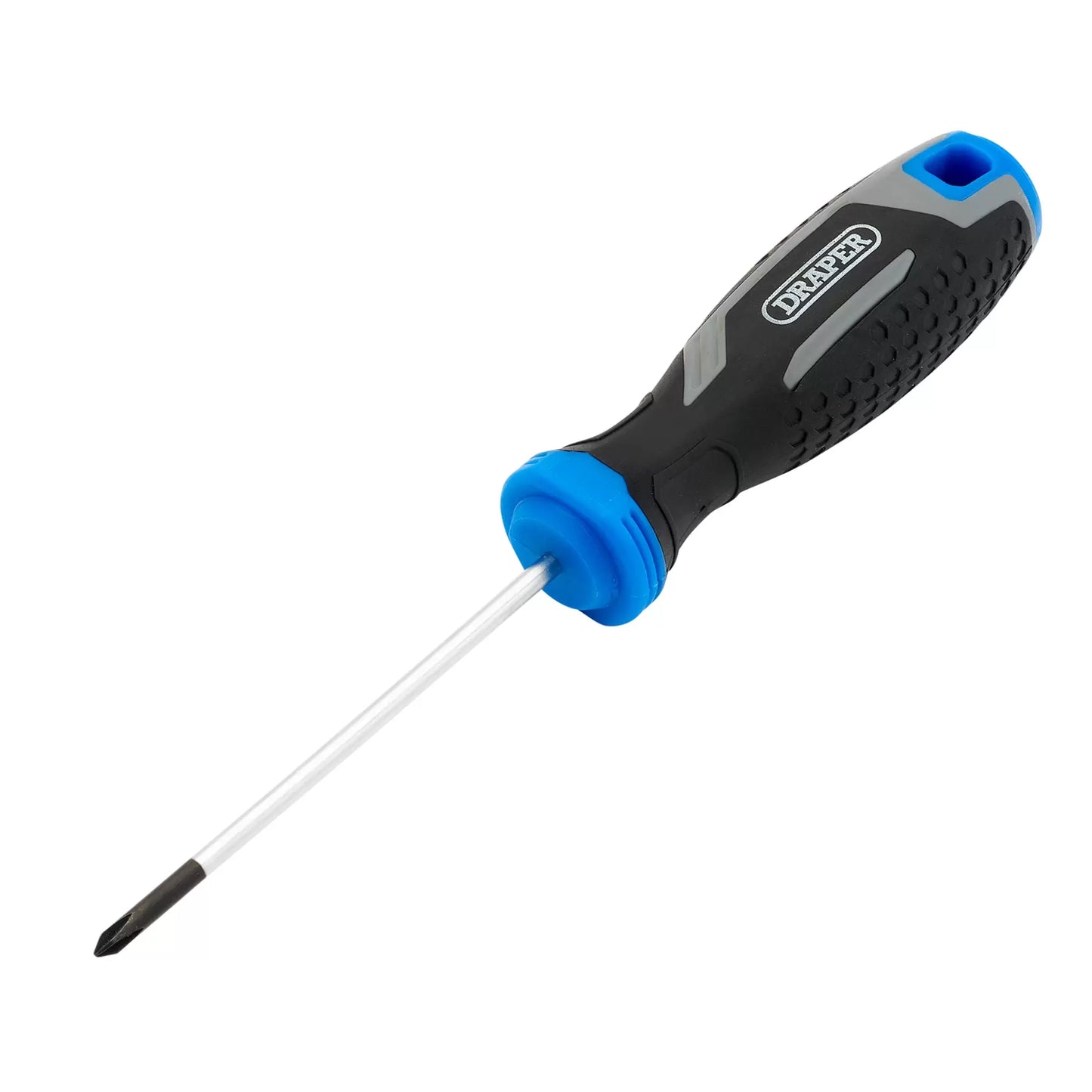 Draper Tools - 13358 - Phillips Soft Grip Screwdriver, PH0 x 75mm