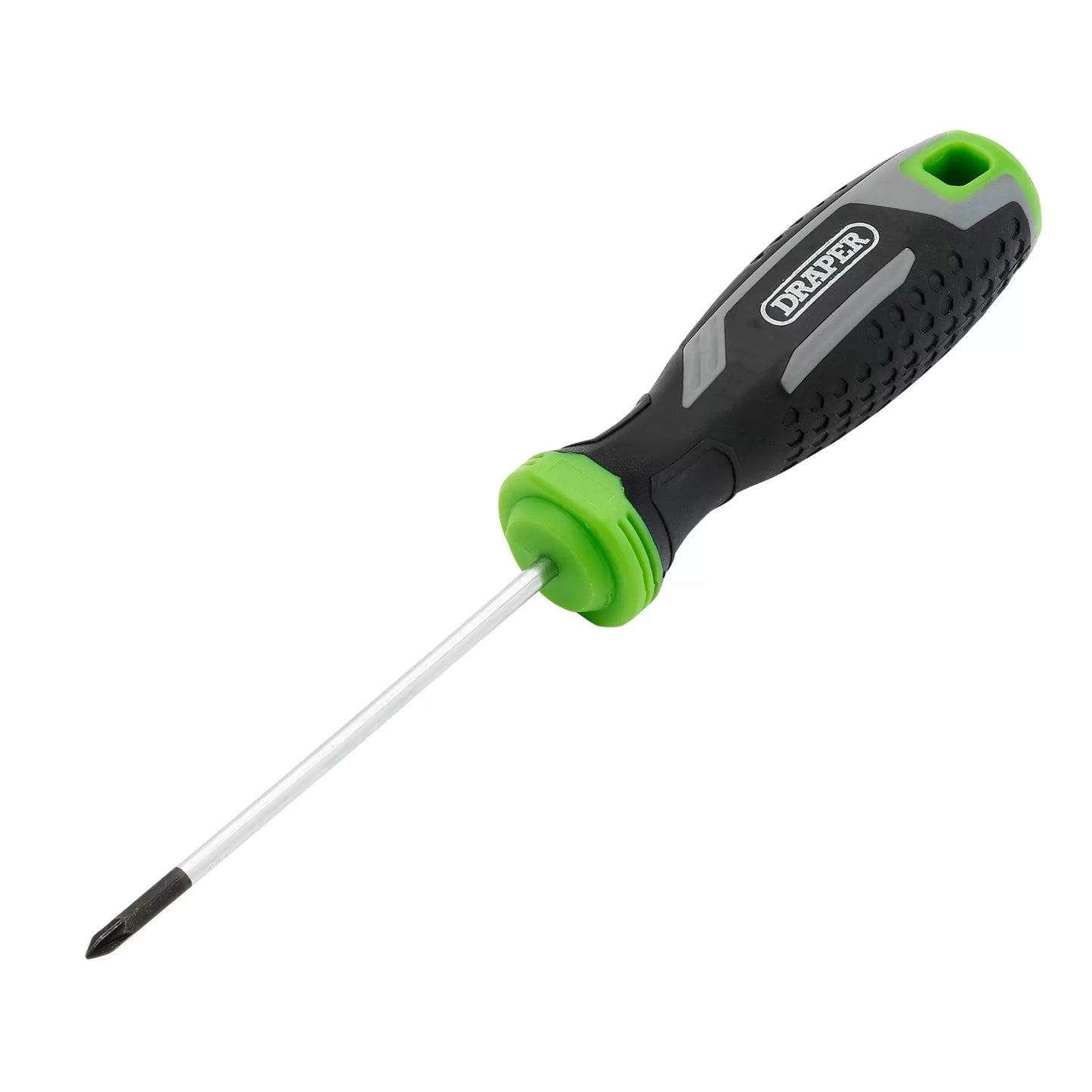 Draper Tools - 13369 - Pozi Soft Grip Screwdriver, PZ0 x 75mm