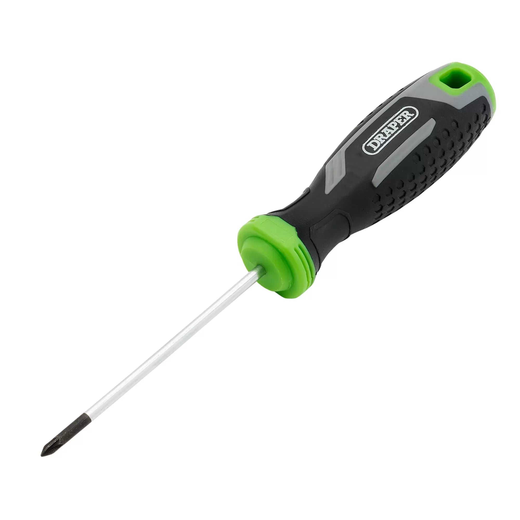 Draper Tools - 13369 - Pozi Soft Grip Screwdriver, PZ0 x 75mm