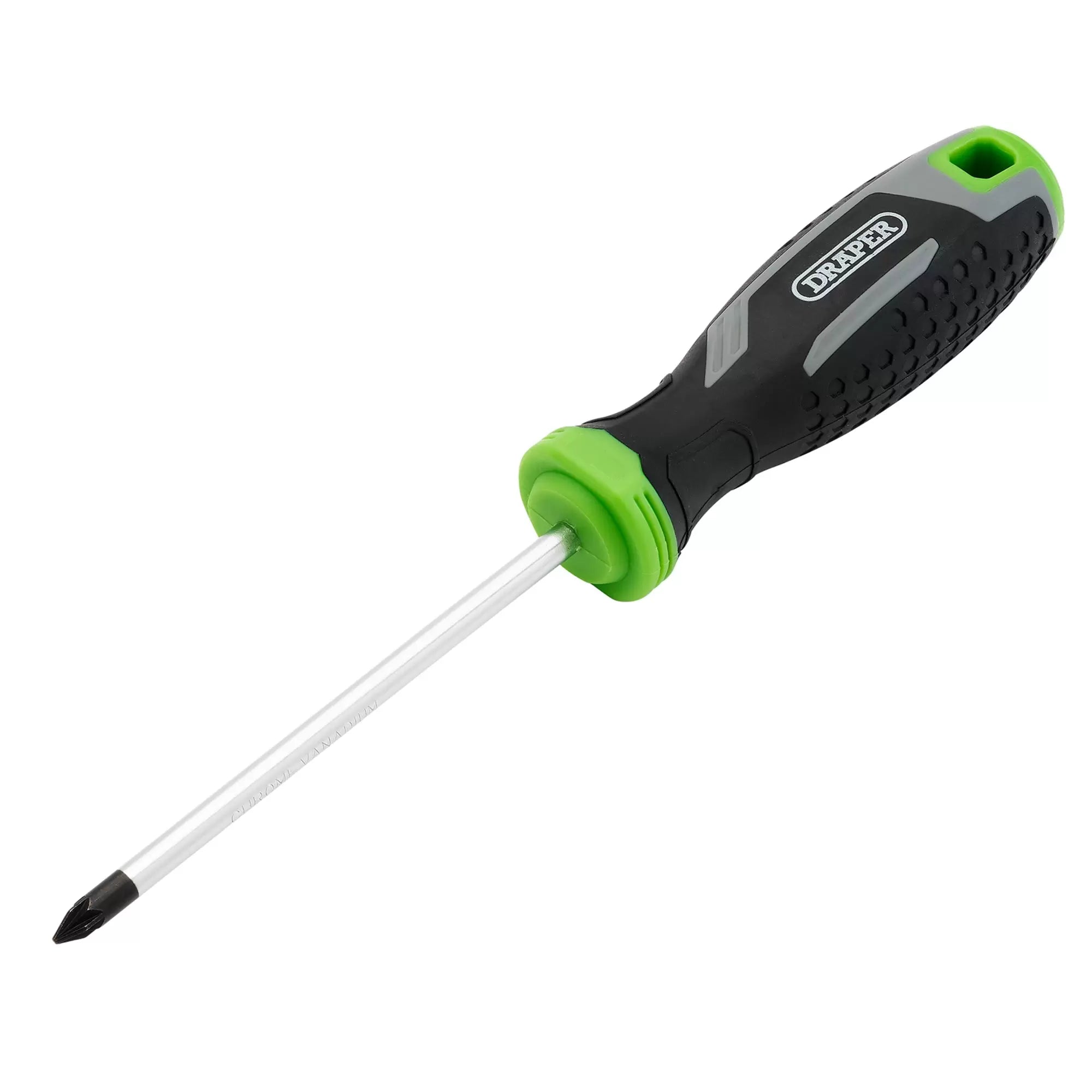 Draper Tools - 13370 - Pozi Soft Grip Screwdriver, PZ1 x 100mm