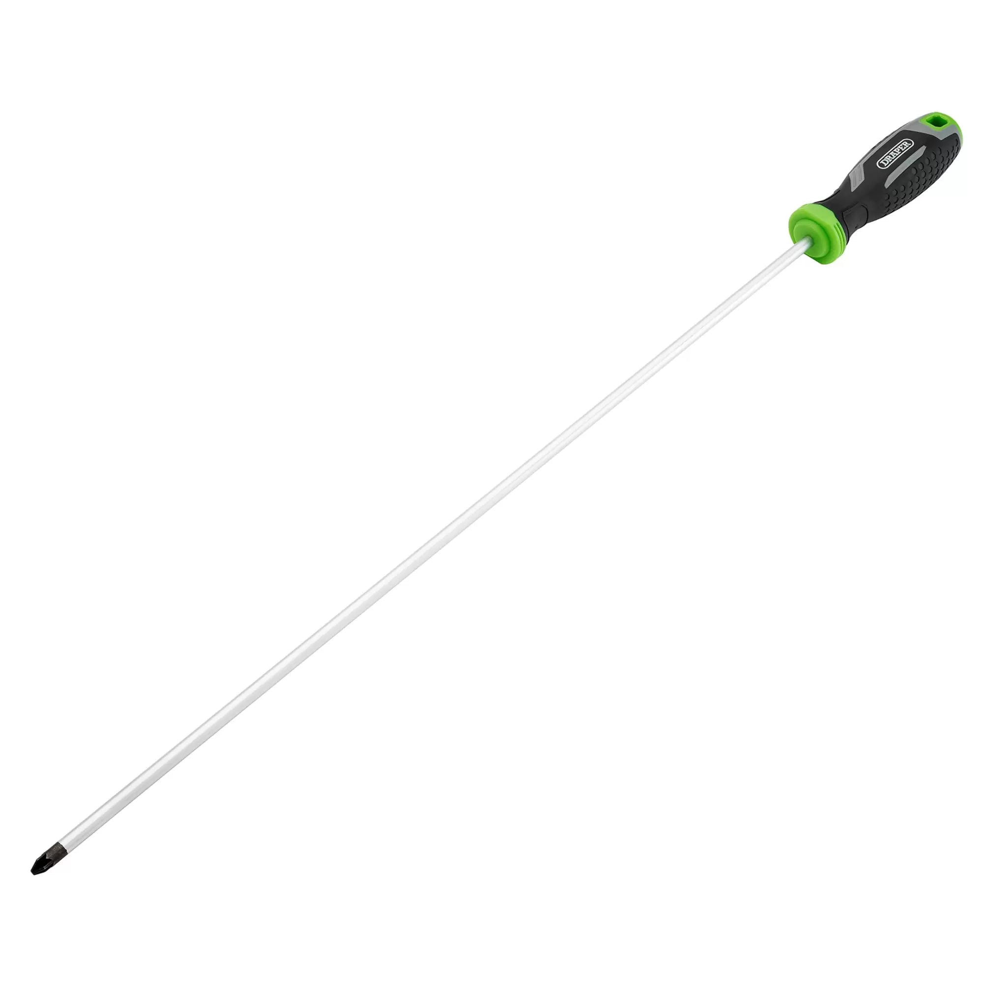 Draper Tools - 13376 - Pozi Soft Grip Screwdriver, PZ2 x 450mm