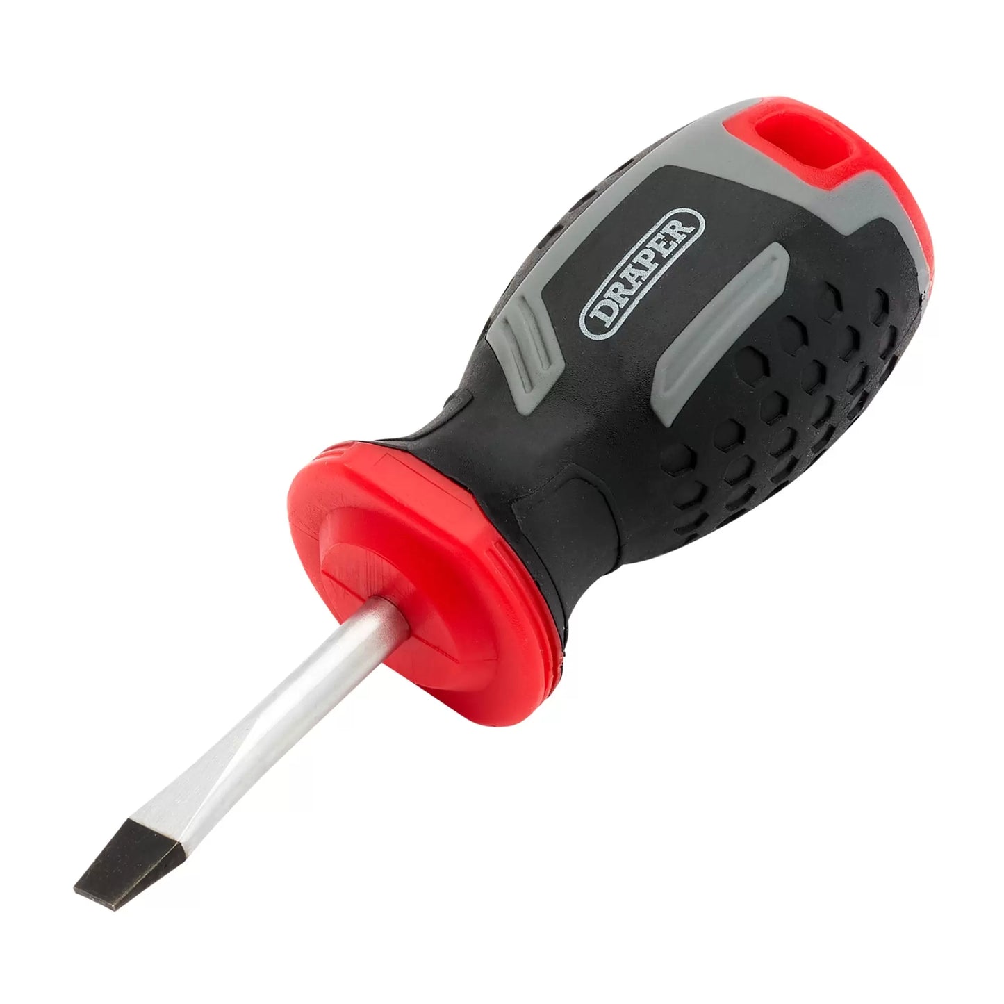 Draper Tools - 13383 - Slotted Soft Grip Screwdriver, SL5.5 x 38mm