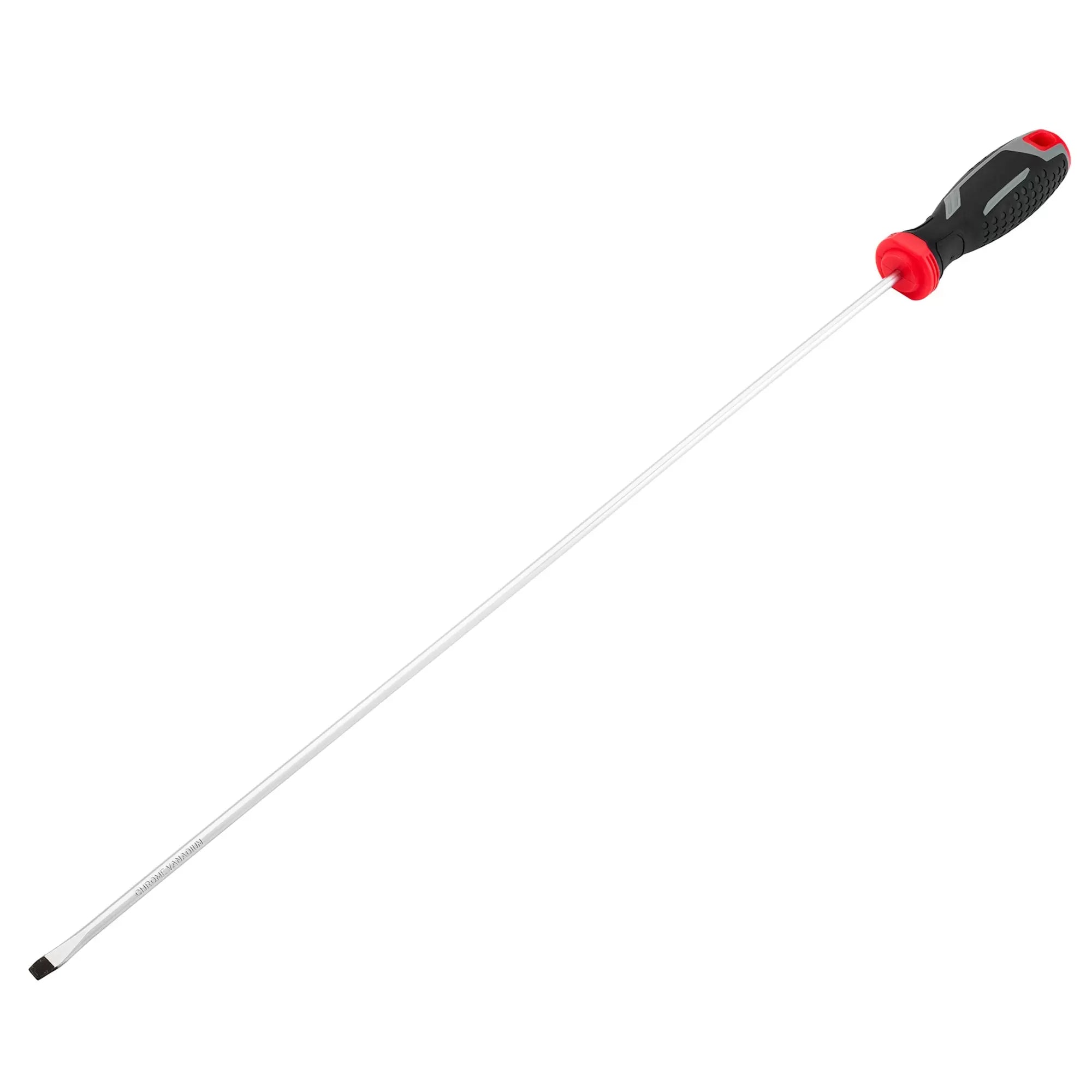 Draper Tools - 13395 - Slotted Soft Grip Screwdriver, SL5.5 x 450mm