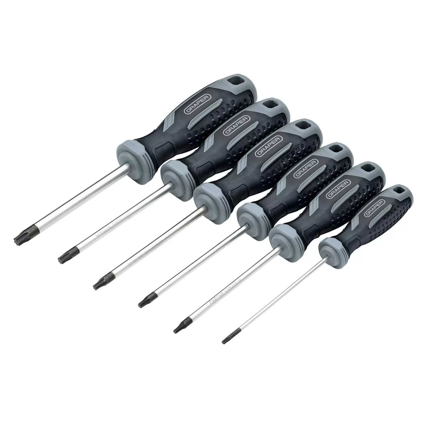 Draper Tools - 13434 - Draper TX-STAR® Soft Grip Screwdriver Set (6 Piece)