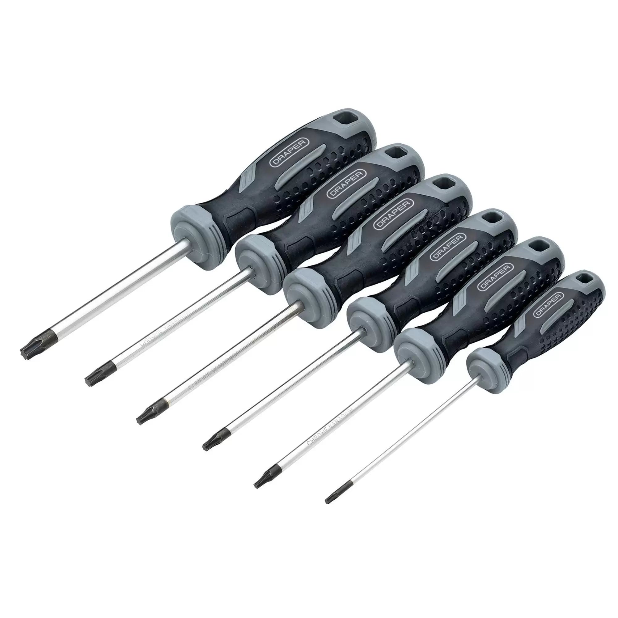 Draper Tools - 13434 - Draper TX-STAR® Soft Grip Screwdriver Set (6 Piece)