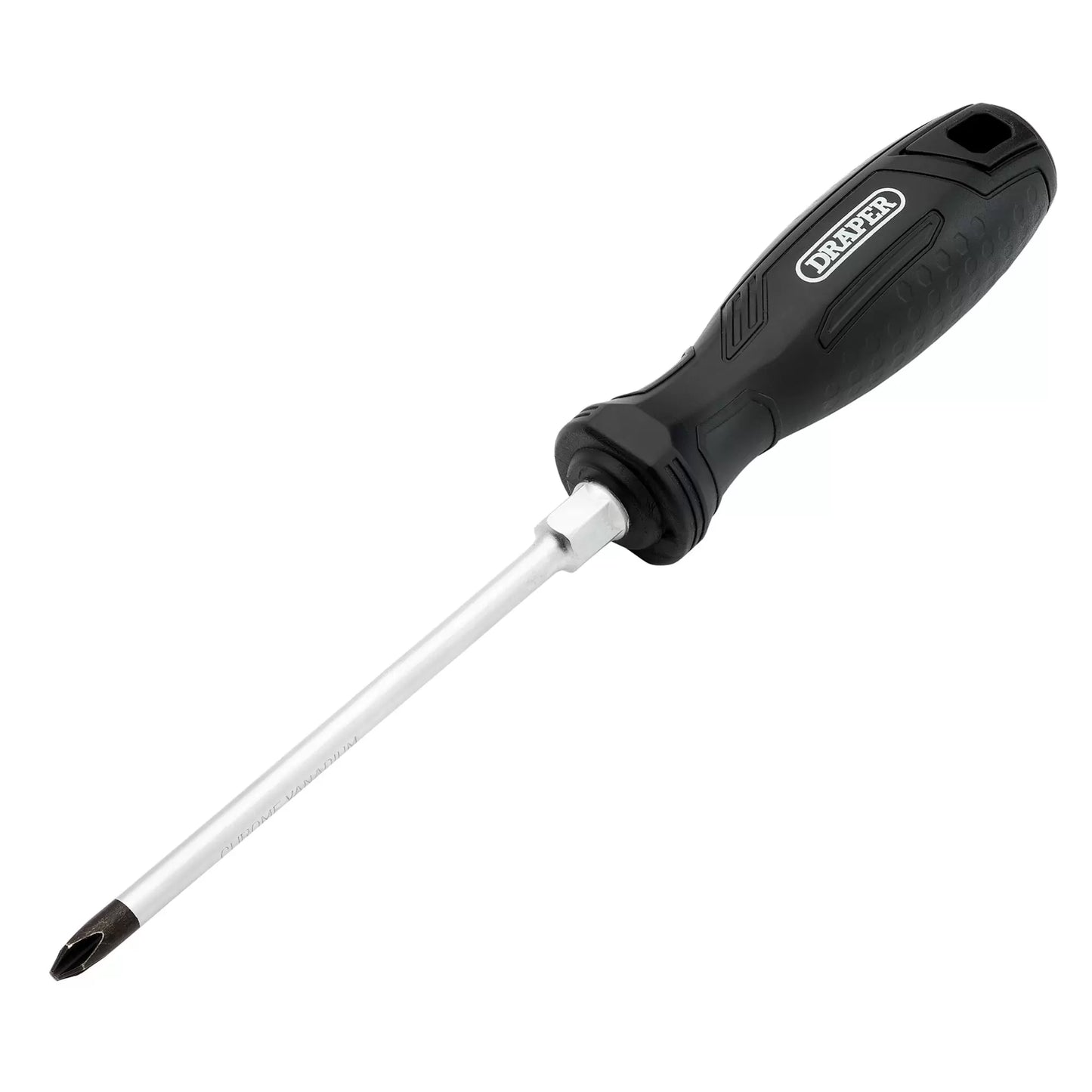 Draper Tools - 13494 - Phillips Hard Grip Screwdriver, PH2 x 125mm