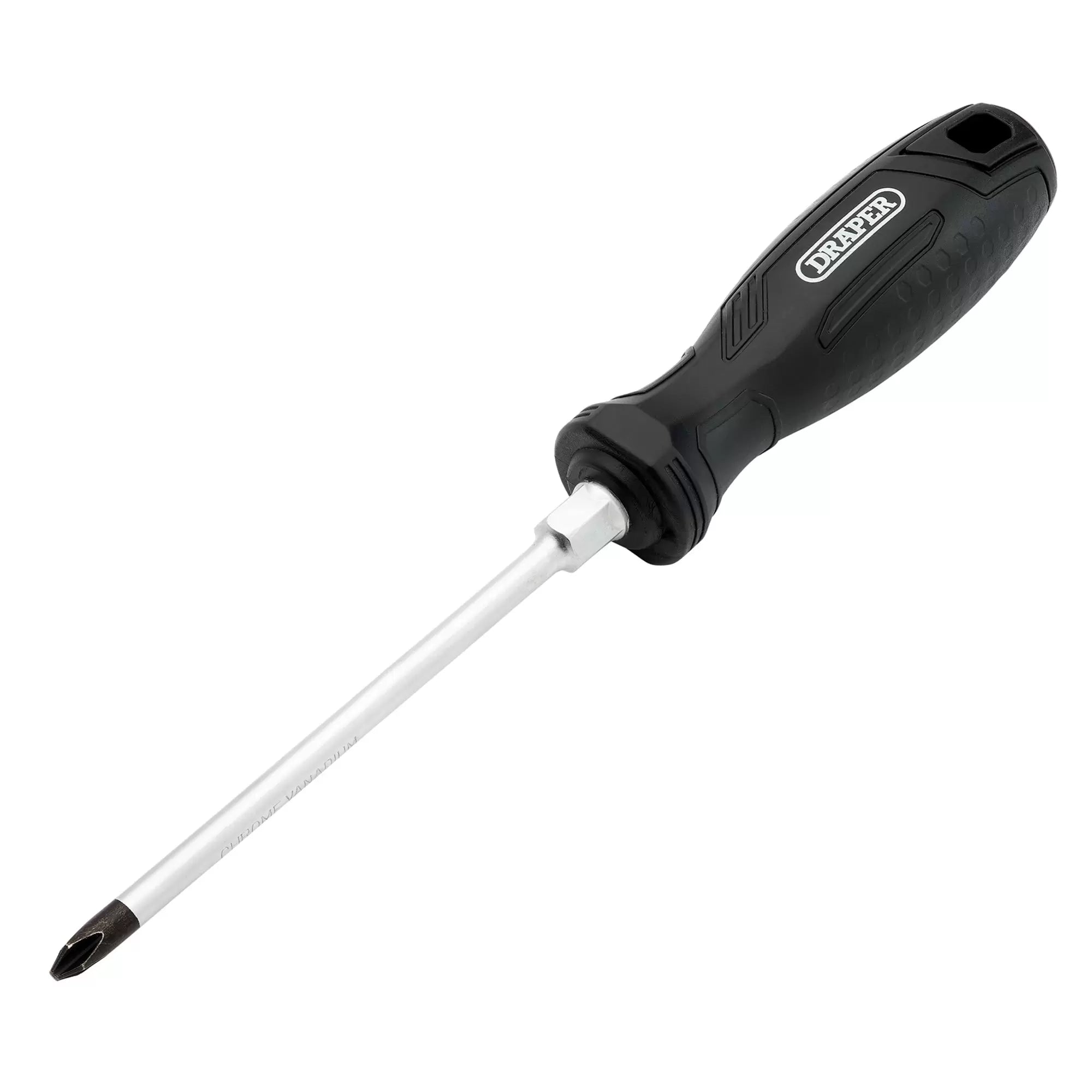 Draper Tools - 13494 - Phillips Hard Grip Screwdriver, PH2 x 125mm