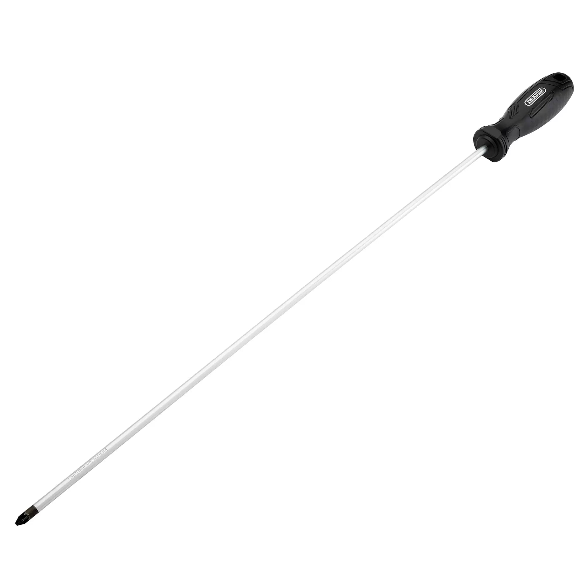 Draper Tools - 13525 - Pozi Hard Grip Screwdriver, PZ2 x 450mm