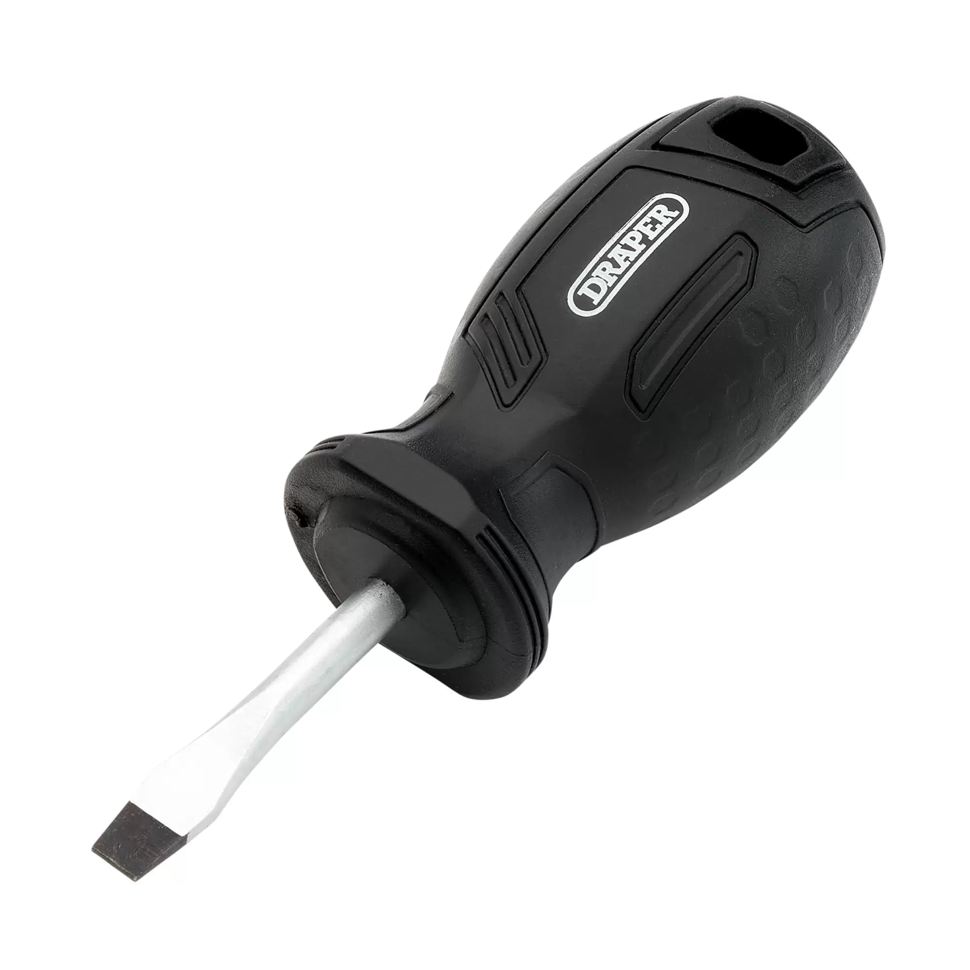 Draper Tools - 13527 - Slotted Hard Grip Screwdriver, 5.5 x 38mm