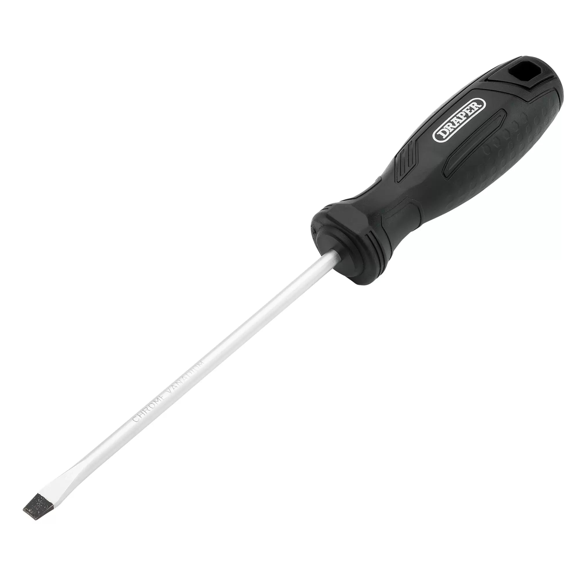 Draper Tools - 13536 - Slotted Hard Grip Screwdriver, 5.5 x 125mm