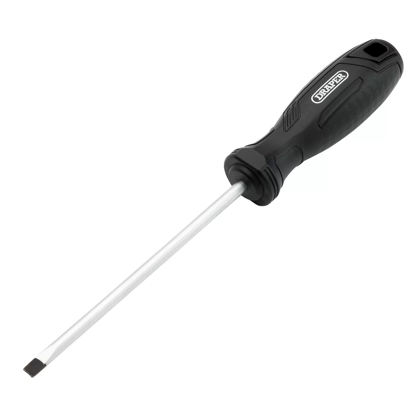 Draper Tools - 13541 - Slotted Parallel Hard Grip Screwdriver, 5.5 x 125mm