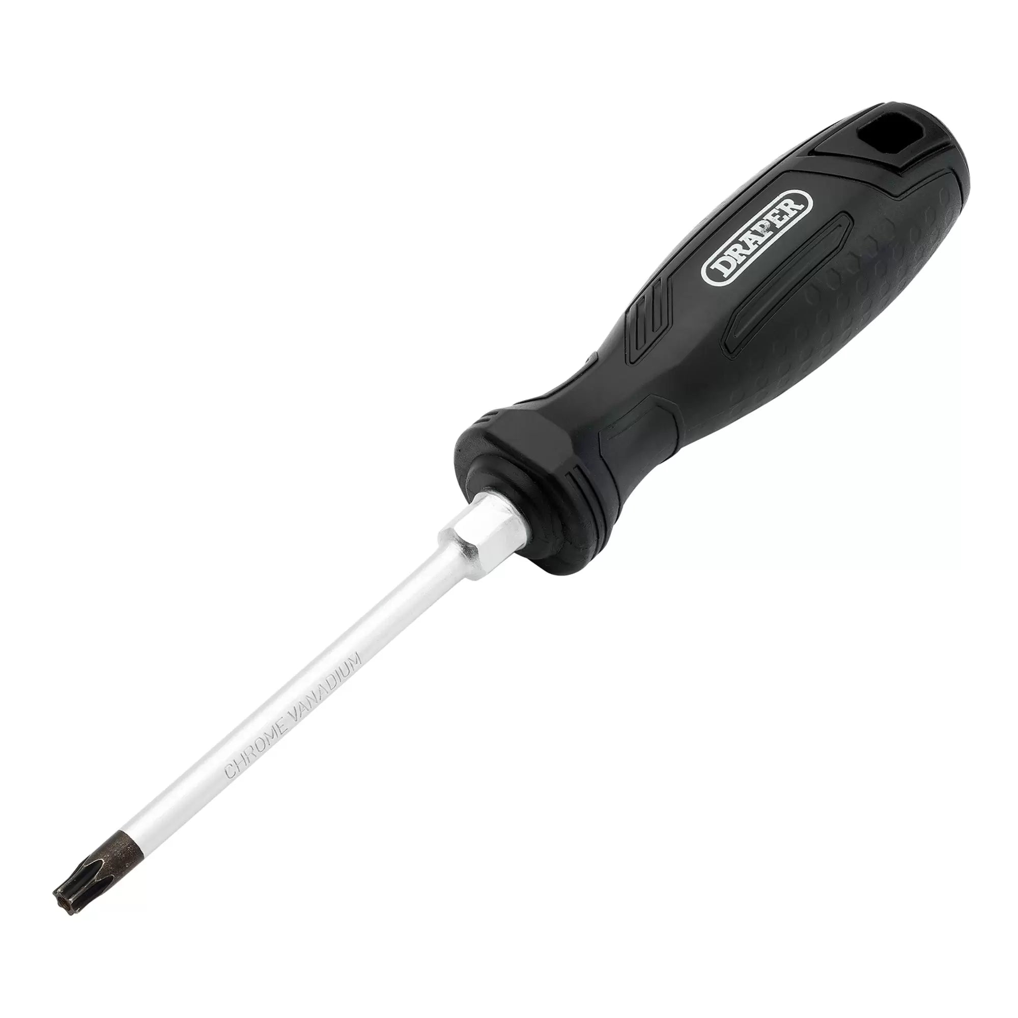 Draper Tools - 13576 - Draper TX-STAR® Tamperproof Hard Grip Screwdriver, T30H x 100mm