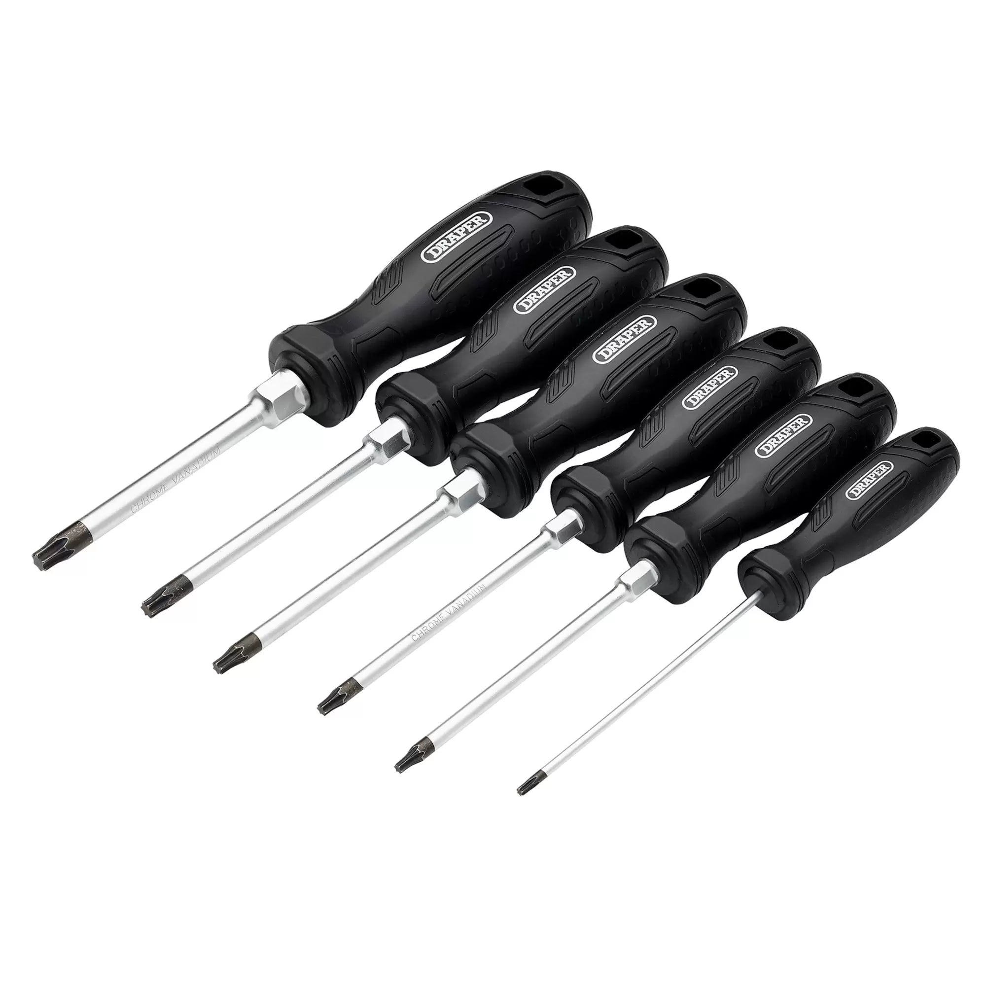 Draper Tools - 13585 - Draper TX-STAR® Hard Grip Screwdriver Set (6 Piece)