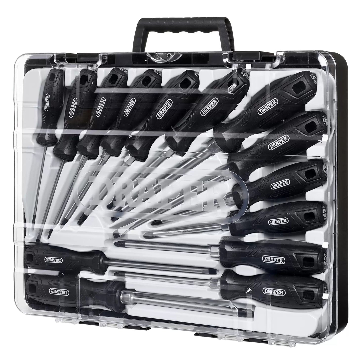 Draper Tools - 13588 - Hard Grip Screwdriver Set with Draper TX-STAR® (14 Piece)