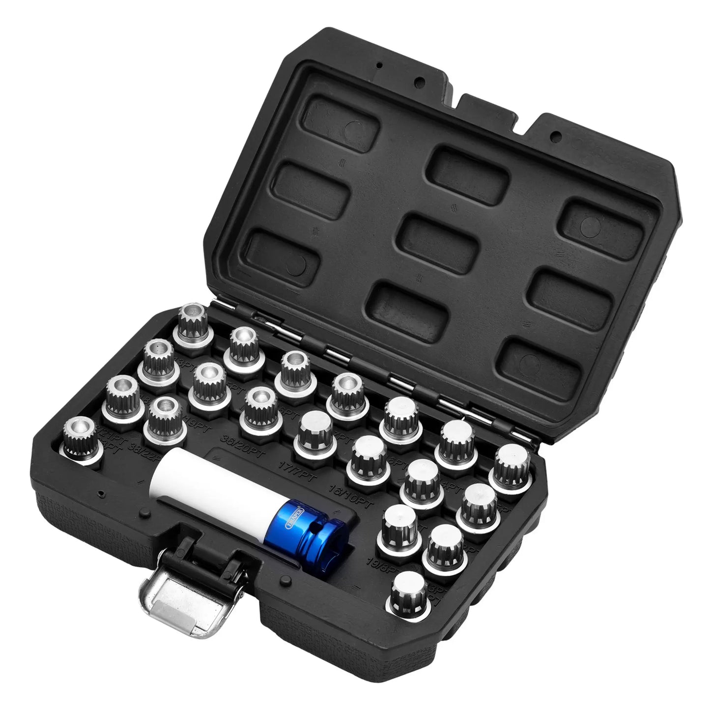 Draper Tools - 13599 - BMW Locking Wheel Socket Set (21 Piece)