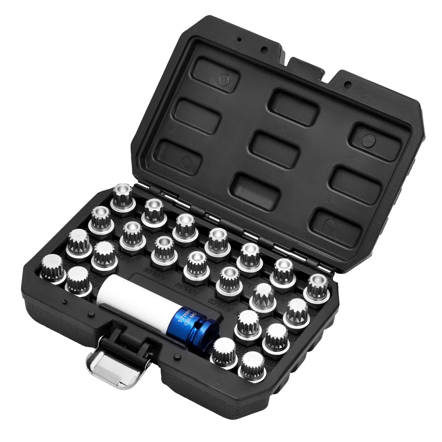 Draper Tools - 13600 - VAG Locking Wheel Socket Set (23 Piece)