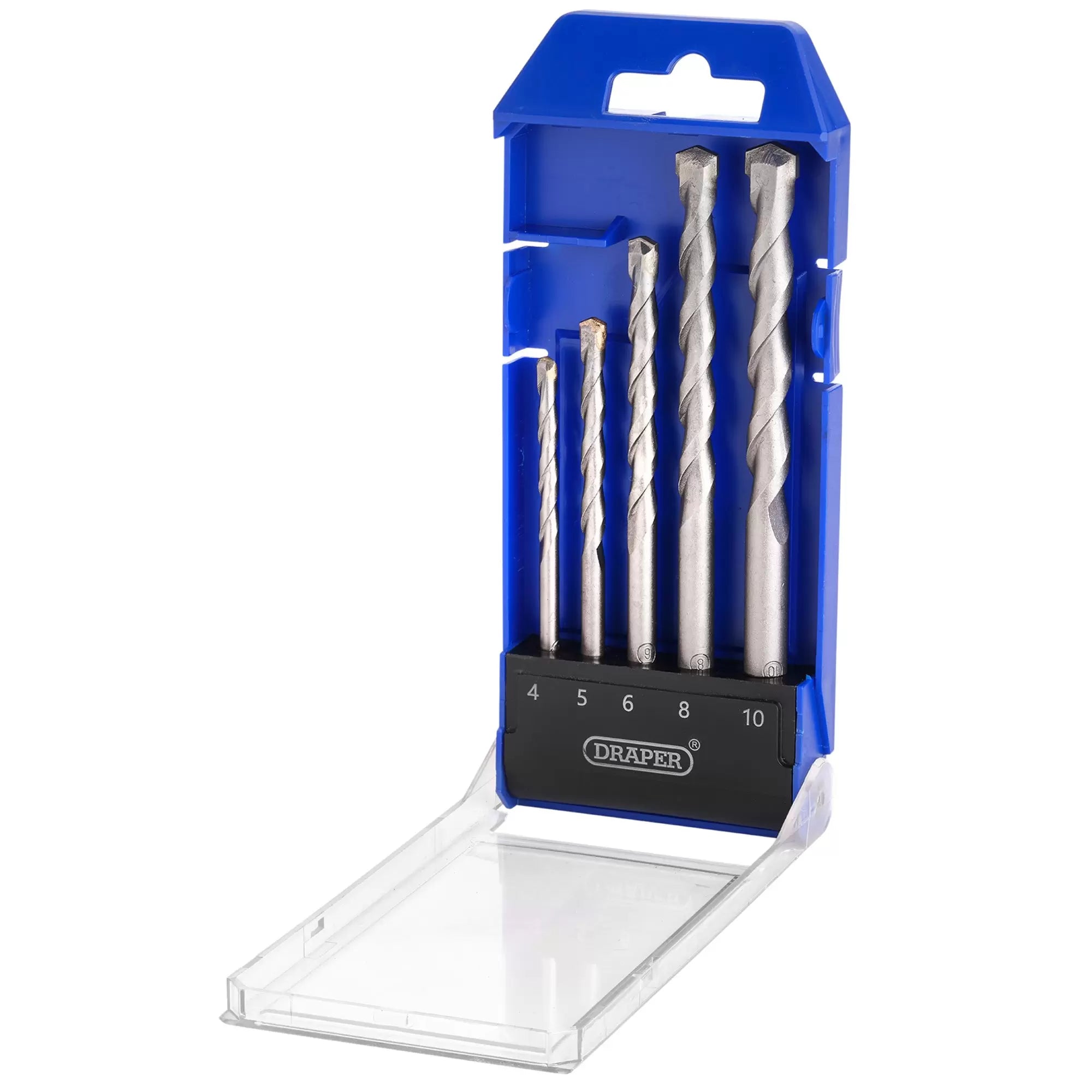 Draper Tools - 13618 - TCT Masonry Drill Bit Set (5 Piece)