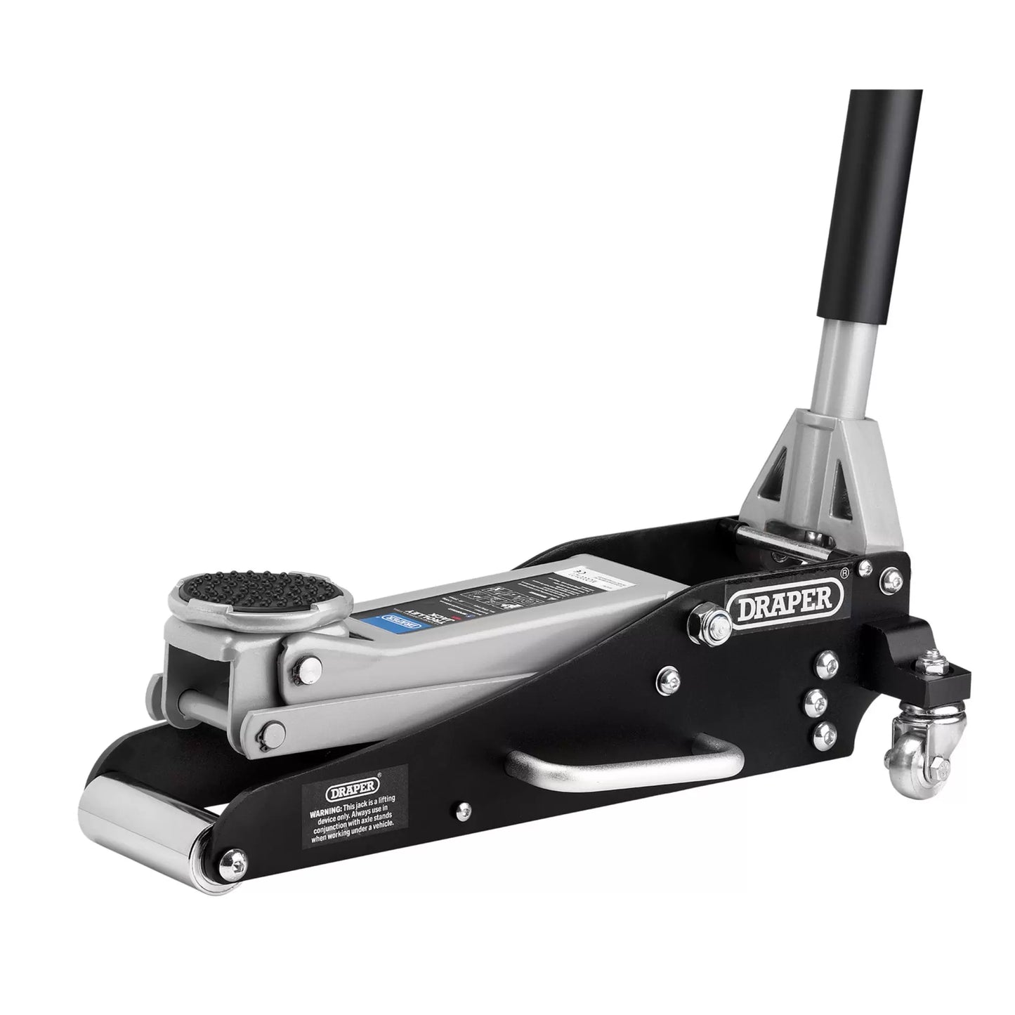 Draper Tools - 13624 - Aluminium and Steel Racing Trolley Jack, 1.5 Tonne