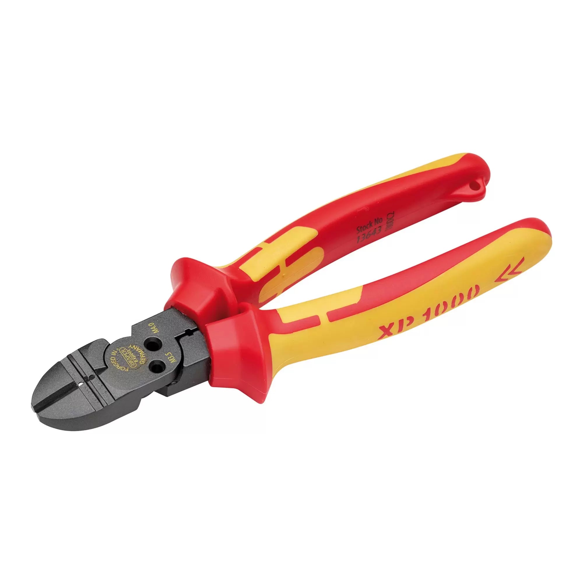 Draper Tools - 13643 - XP1000® VDE Tethered 4-in-1 Combination Cutter, 180mm