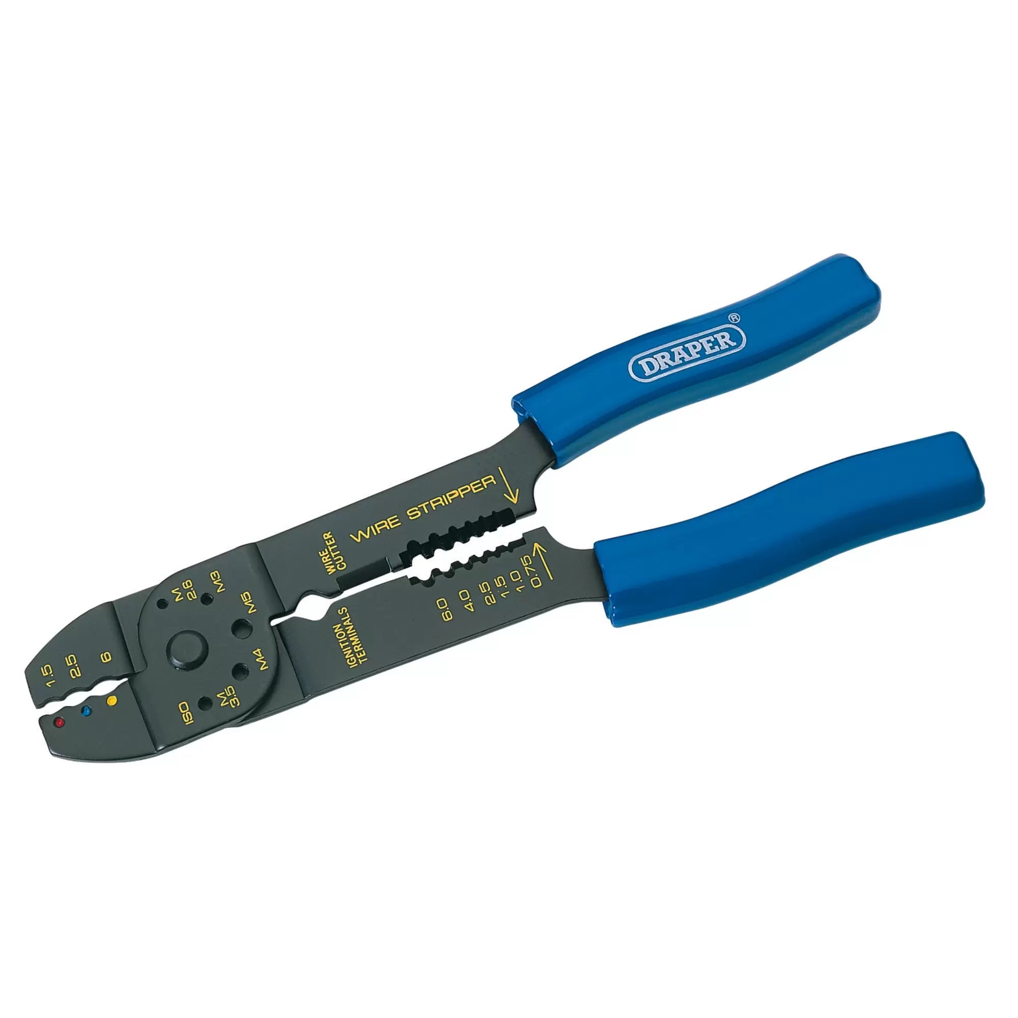 Draper Tools - 13657 - 4 Way Crimping Tool, 215mm