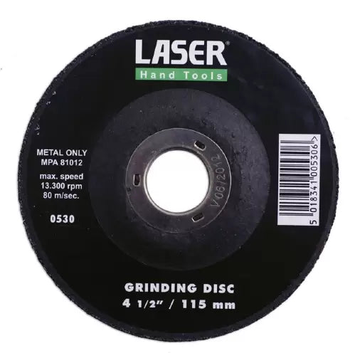 Laser - 1371 - Grinding Discs 115mm 2pc