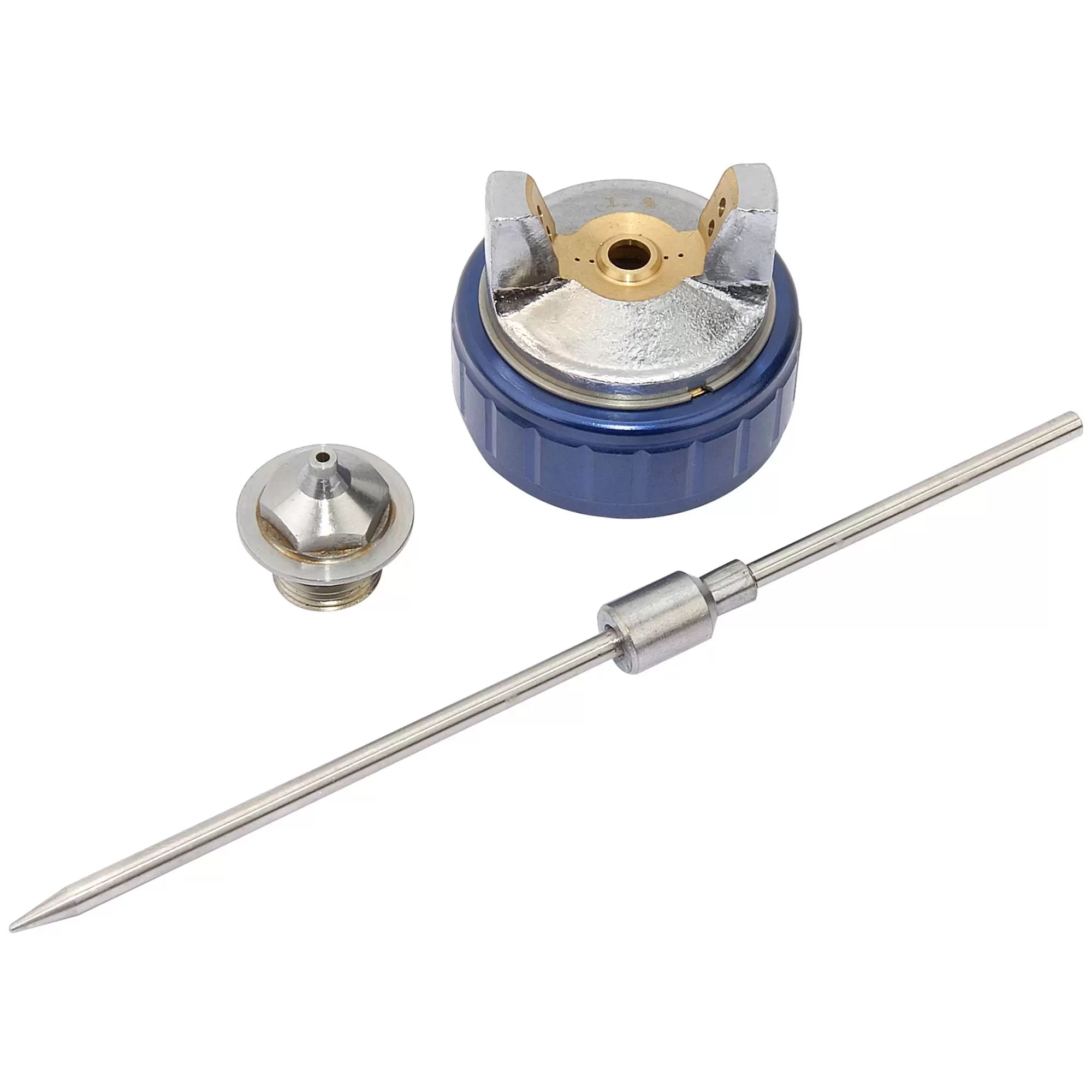 Draper Tools - 13843 - Spare Nozzle, Needle & Cap Set for Spray Guns 09706 & 09707, 1.4mm