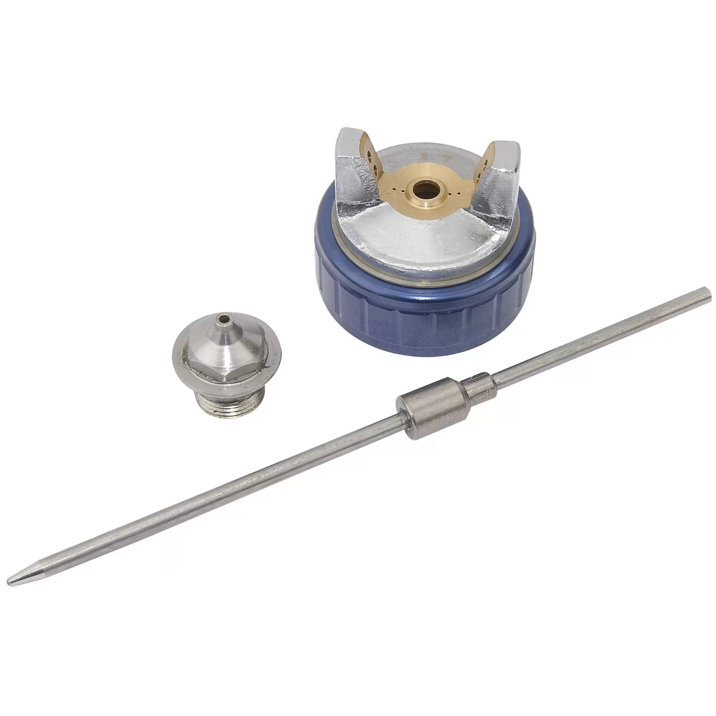Draper Tools - 13844 - Spare Nozzle, Needle & Cap Set for Spray Guns 09706 & 09707, 1.7mm
