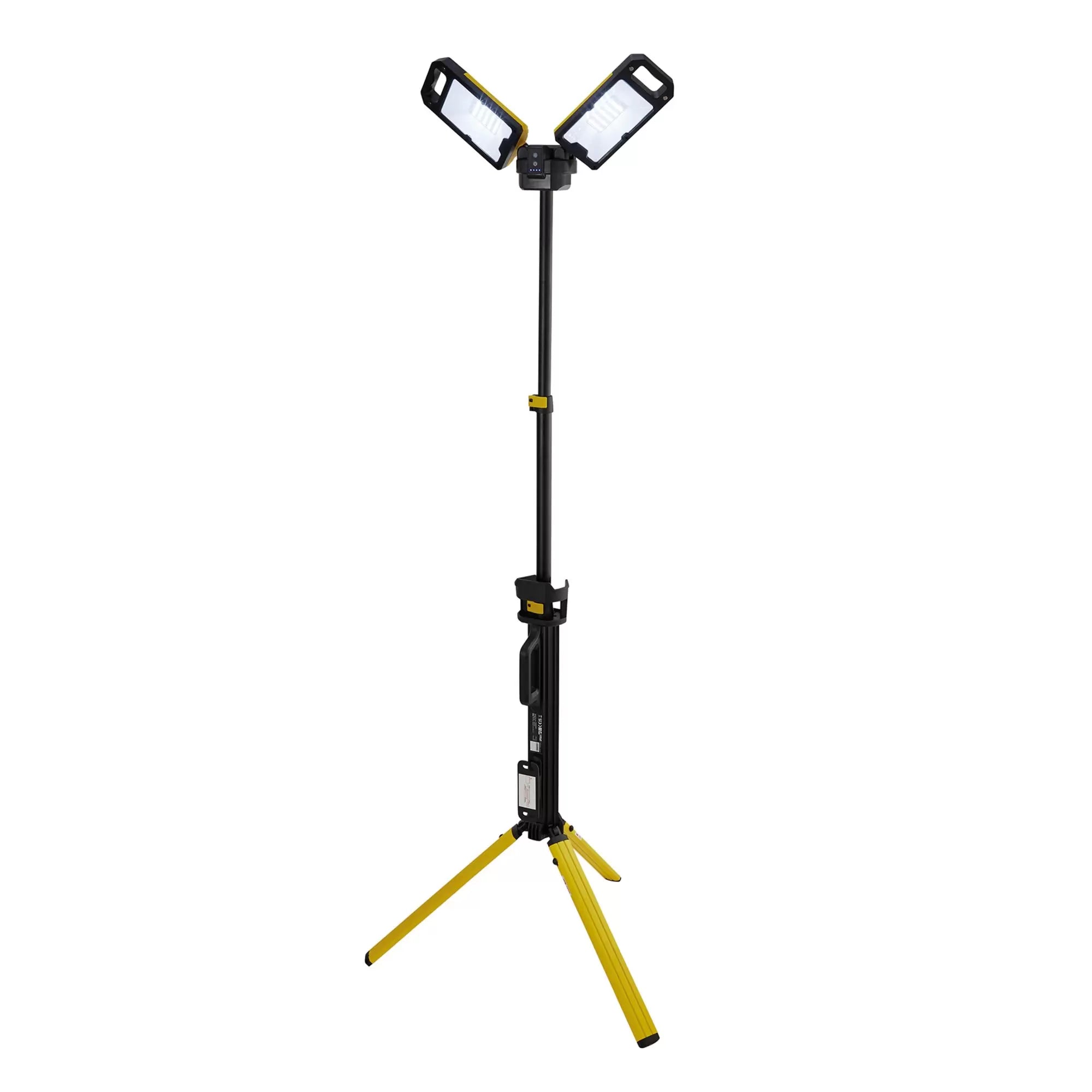 Draper Tools - 13885 - 230V SMD LED Rechargeable Tripod Site Light, 50W, 5000 Lumens, Charging Adaptor Supplied