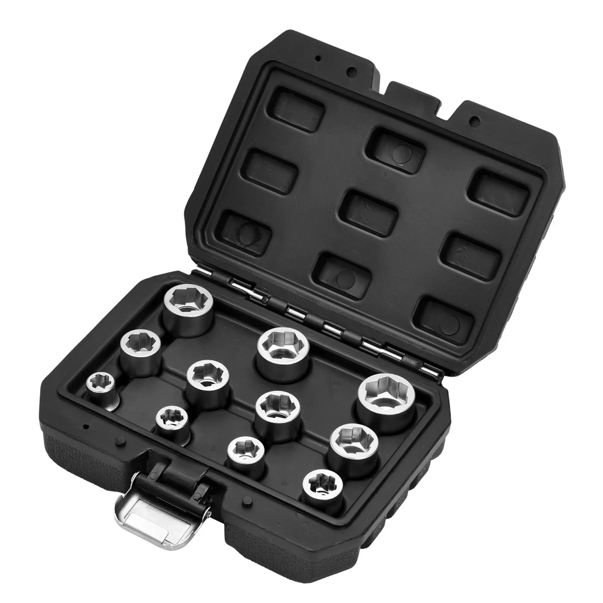 Draper Tools - 13894 - Bolt Extractor Socket Set, 3/8" Sq. Dr. (11 Piece)