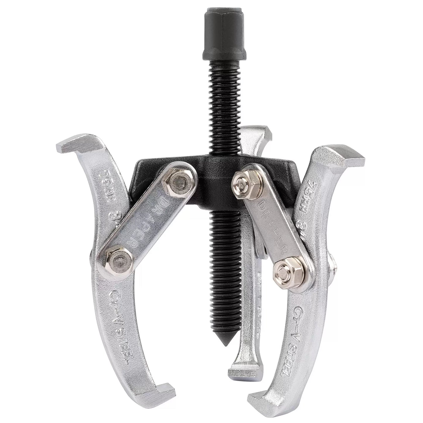 Draper Tools - 13908 - Triple Leg Reversible Puller, 65mm Reach x 75mm Spread