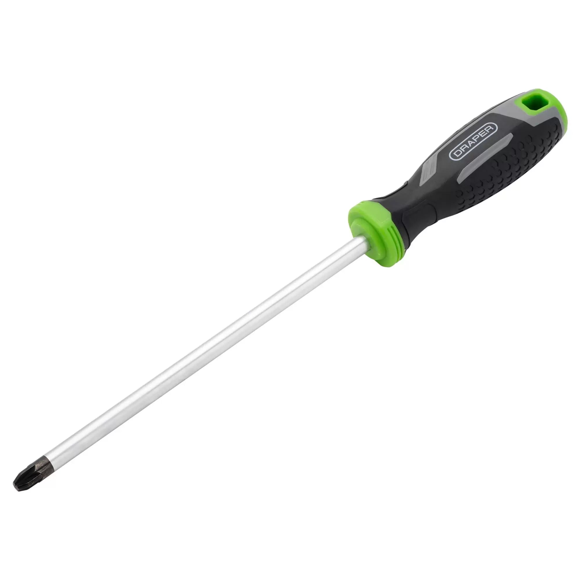 Draper Tools - 13910 - Pozi Soft Grip Screwdriver, PZ4 x 200mm