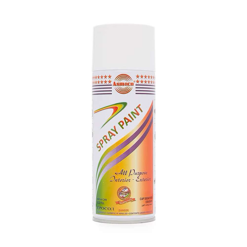 Asmaco 400ml Spray Paint - White